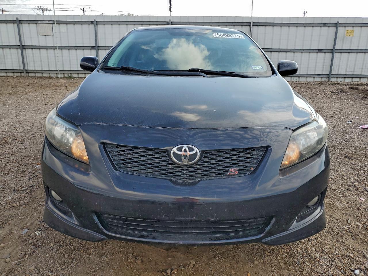 2010 Toyota Corolla Base Black vin: 1NXBU4EE5AZ196418