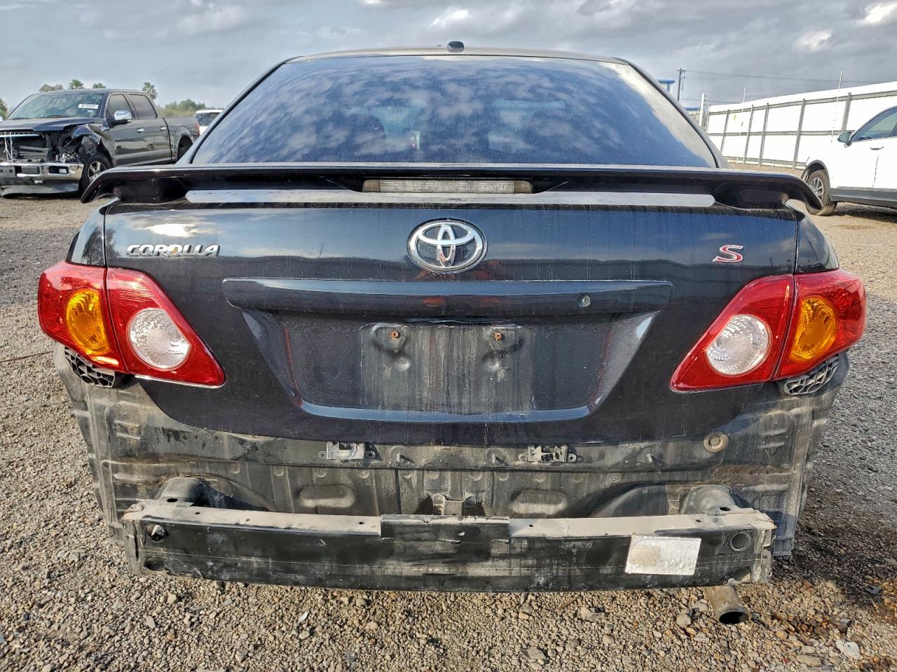 2010 Toyota Corolla Base Black vin: 1NXBU4EE5AZ196418