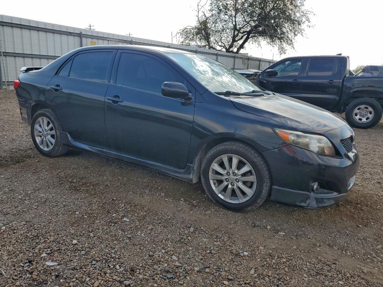 2010 Toyota Corolla Base Black vin: 1NXBU4EE5AZ196418