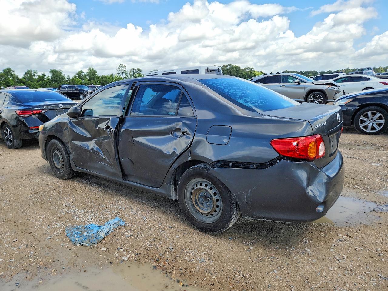 2010 Toyota Corolla Base Gray vin: 1NXBU4EE5AZ204789