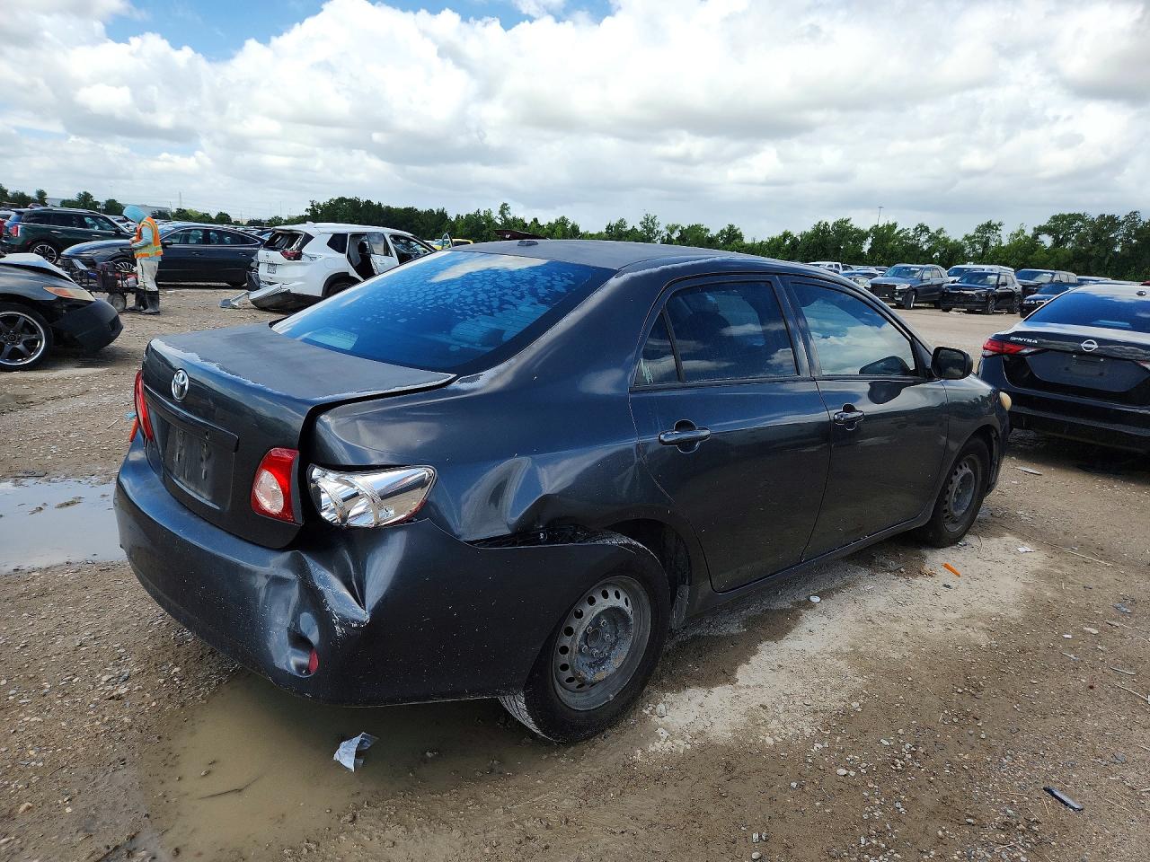 2010 Toyota Corolla Base Gray vin: 1NXBU4EE5AZ204789