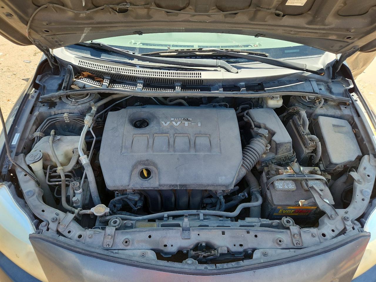 2010 Toyota Corolla Base Gray vin: 1NXBU4EE5AZ204789