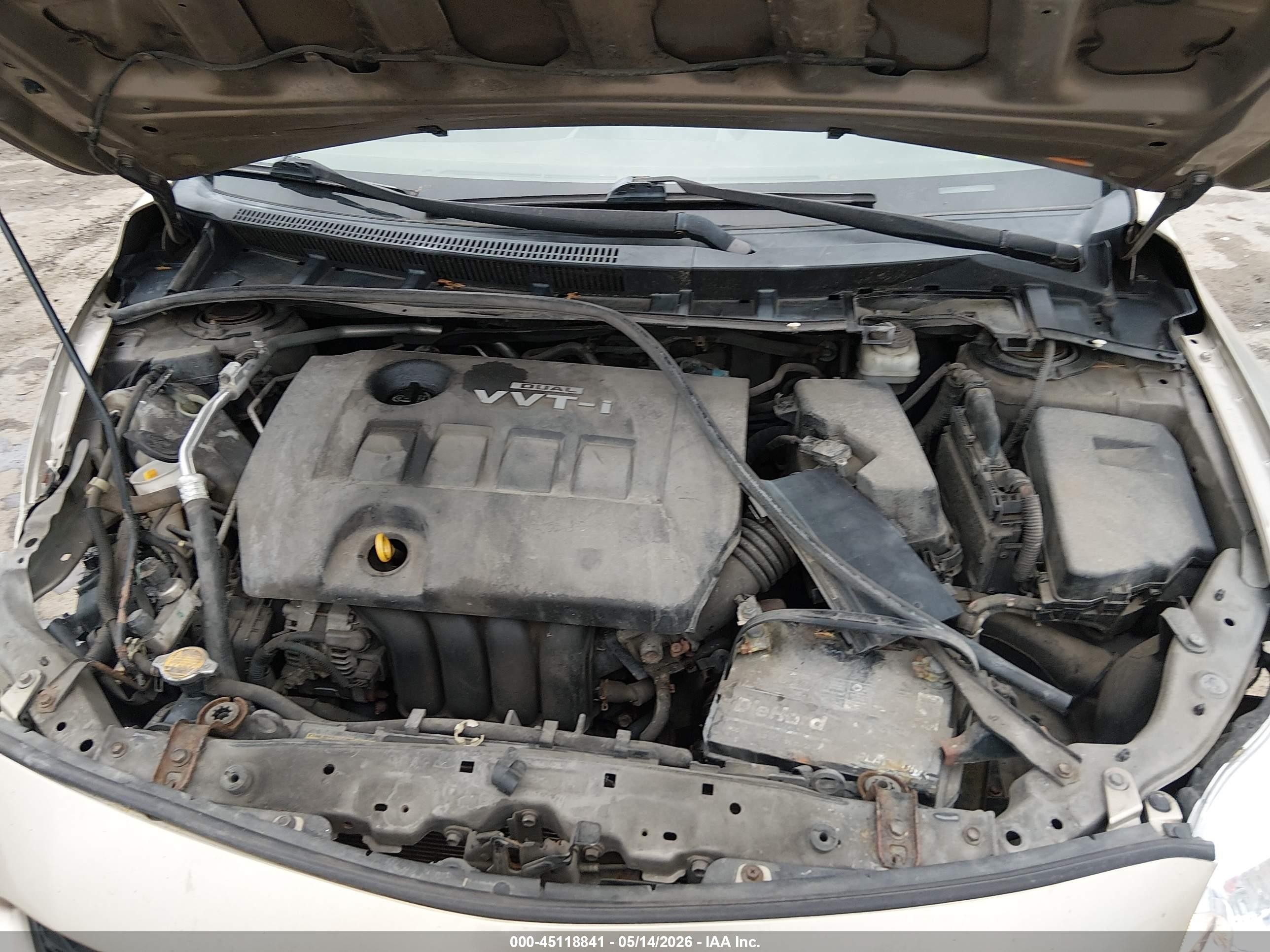 2010 Toyota Corolla Le Gold vin: 1NXBU4EE5AZ208597
