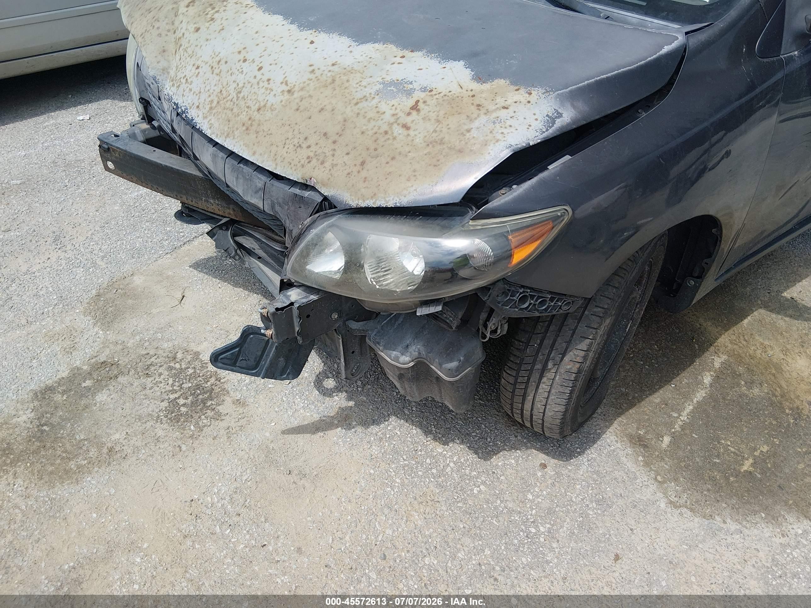 2010 Toyota Corolla   Gray vin: 1NXBU4EE5AZ224511