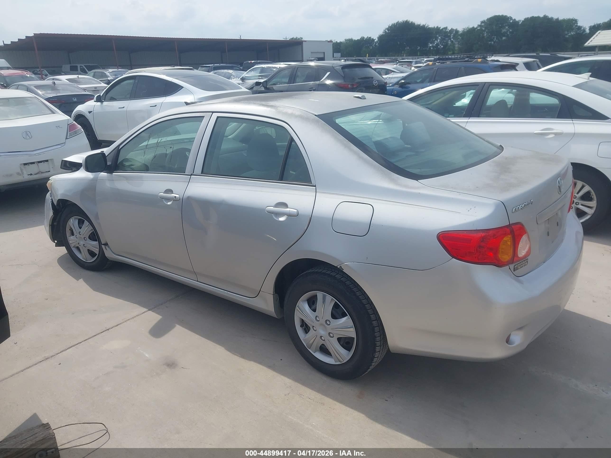 2010 Toyota Corolla Le Silver vin: 1NXBU4EE5AZ226856