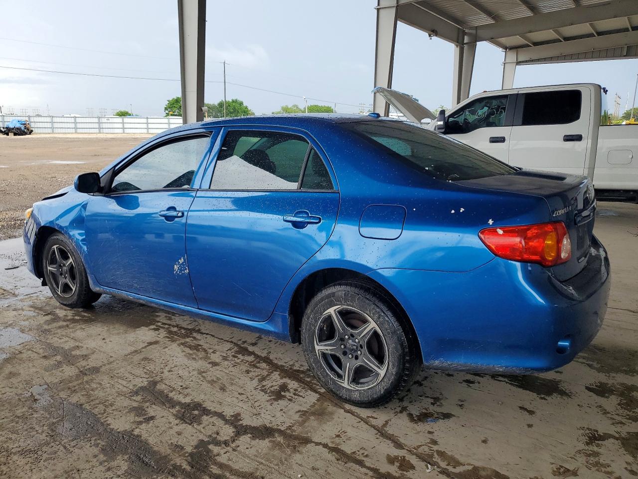 2010 Toyota Corolla Base Blue vin: 1NXBU4EE5AZ231846