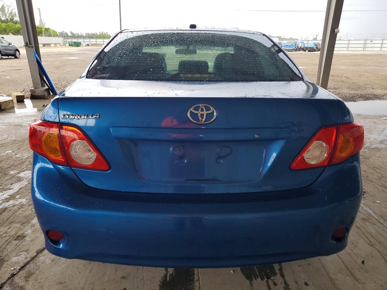 2010 Toyota Corolla Base Blue vin: 1NXBU4EE5AZ231846