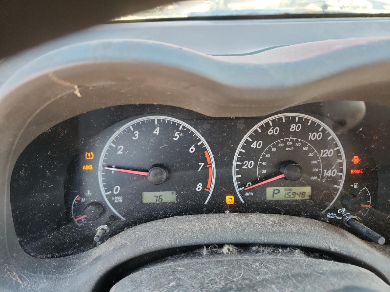 2010 Toyota Corolla Base Red vin: 1NXBU4EE5AZ245777