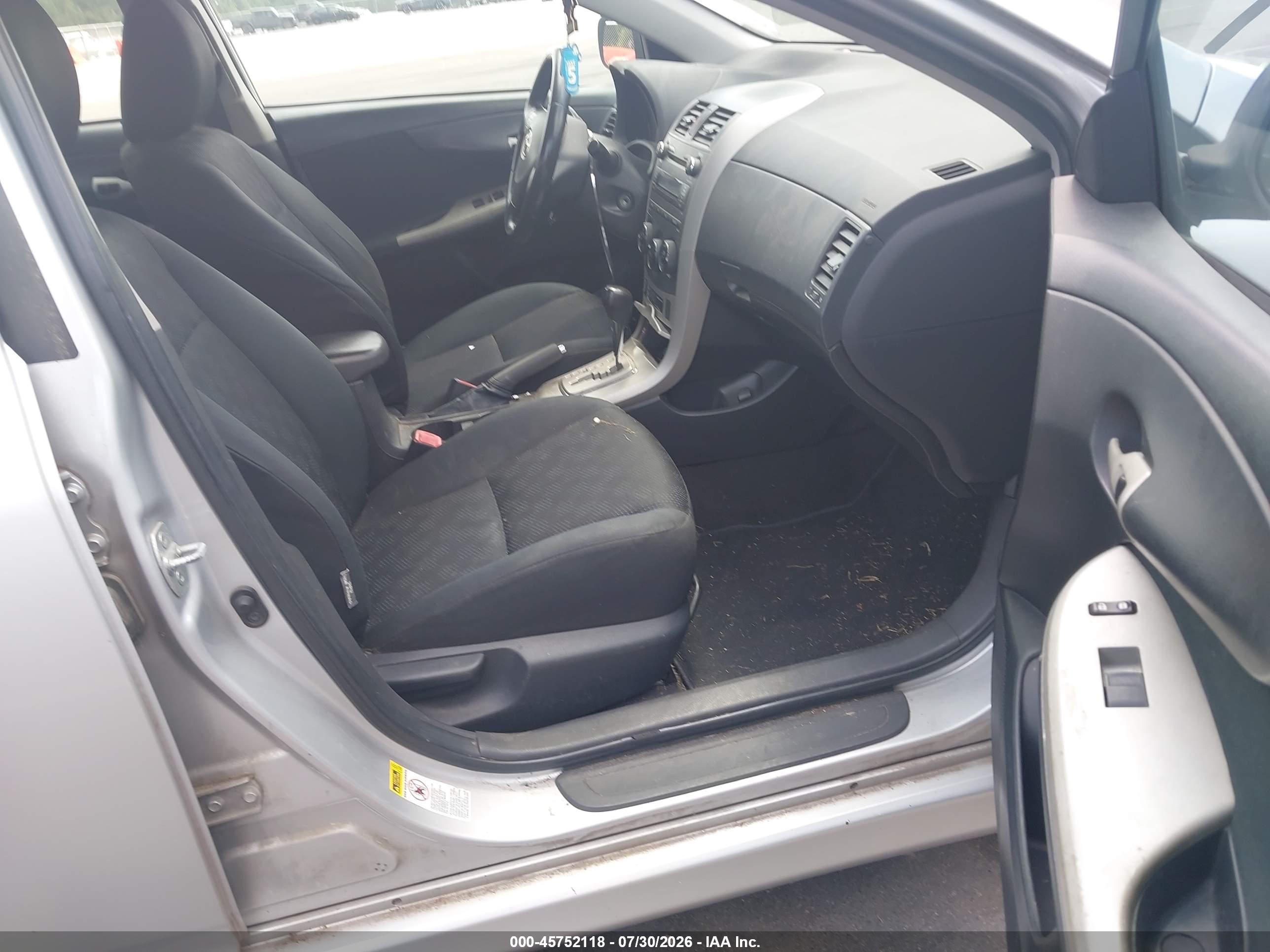 2010 Toyota Corolla S Gray vin: 1NXBU4EE5AZ257900