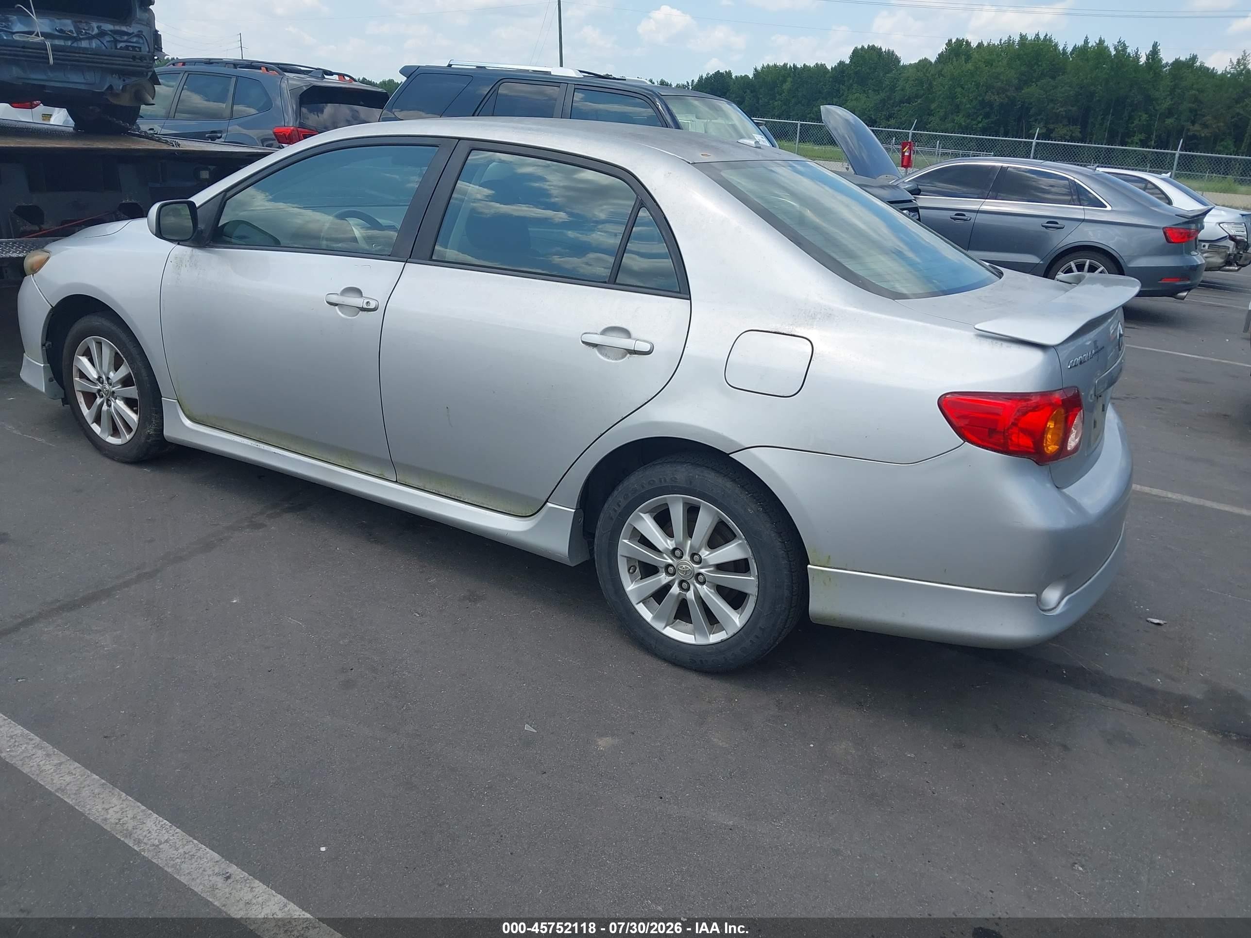 2010 Toyota Corolla S Gray vin: 1NXBU4EE5AZ257900