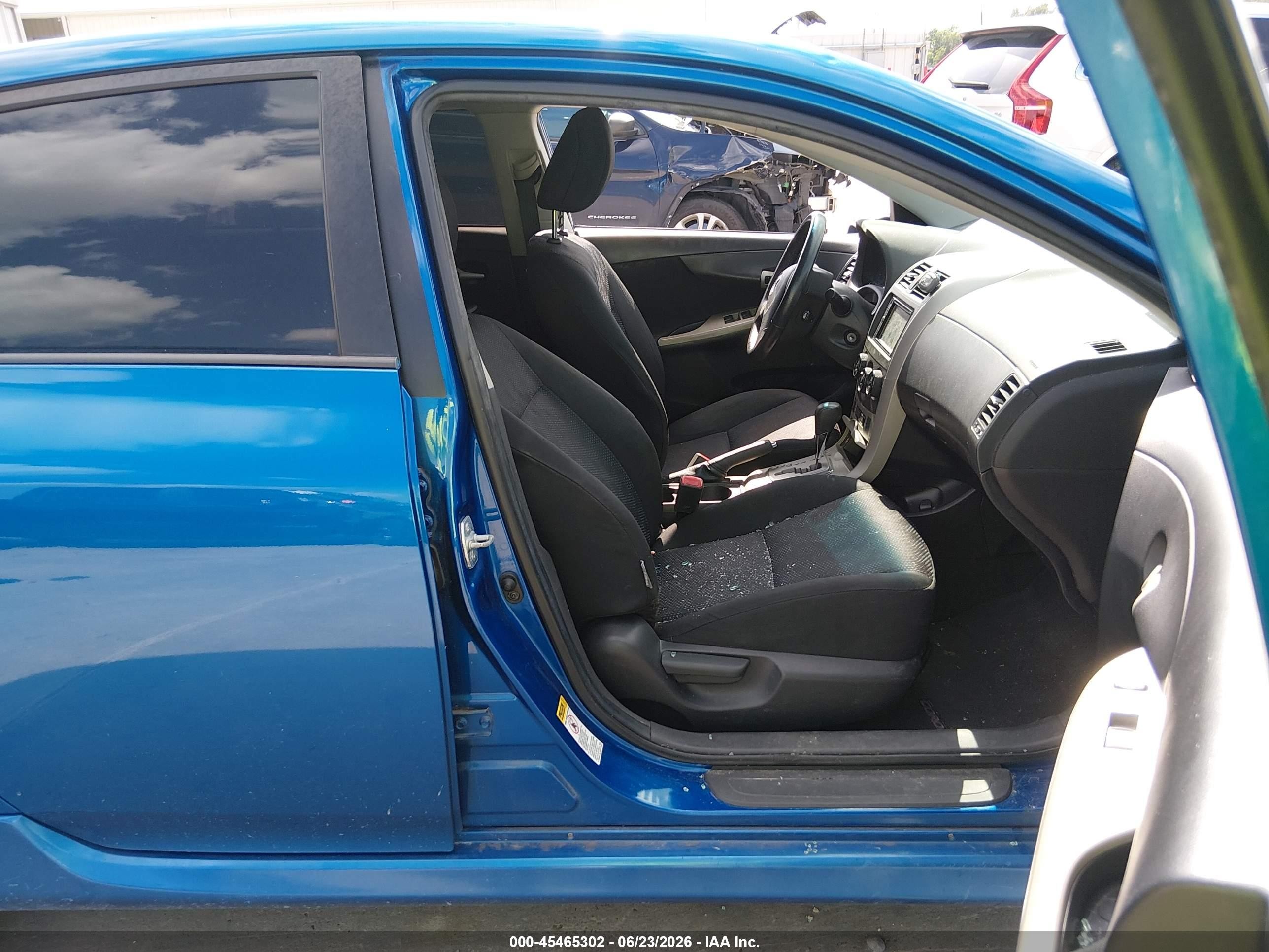 2010 Toyota Corolla S Blue vin: 1NXBU4EE5AZ266371