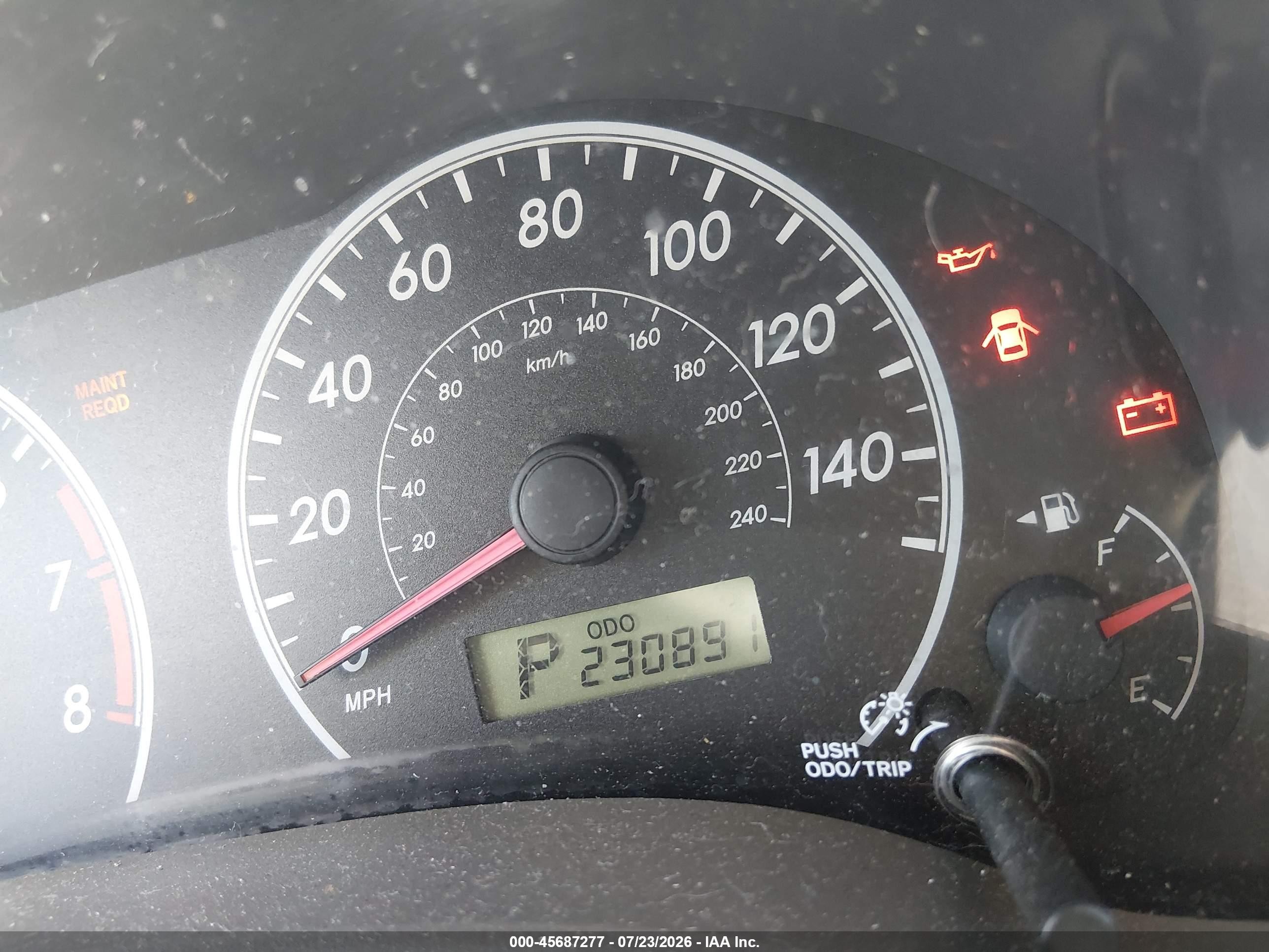 2010 Toyota Corolla Le Red vin: 1NXBU4EE5AZ277189