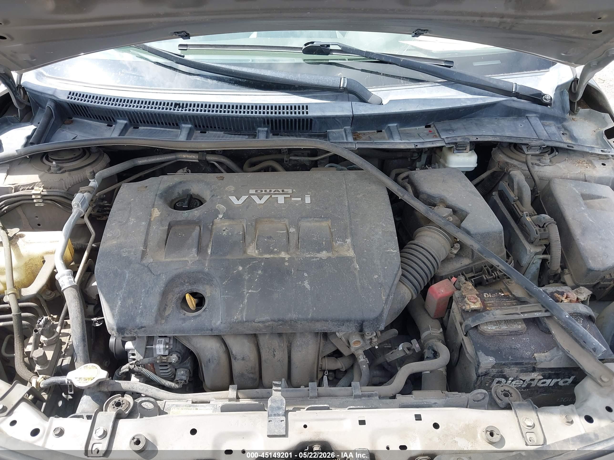 2010 Toyota Corolla Le Gold vin: 1NXBU4EE5AZ285258