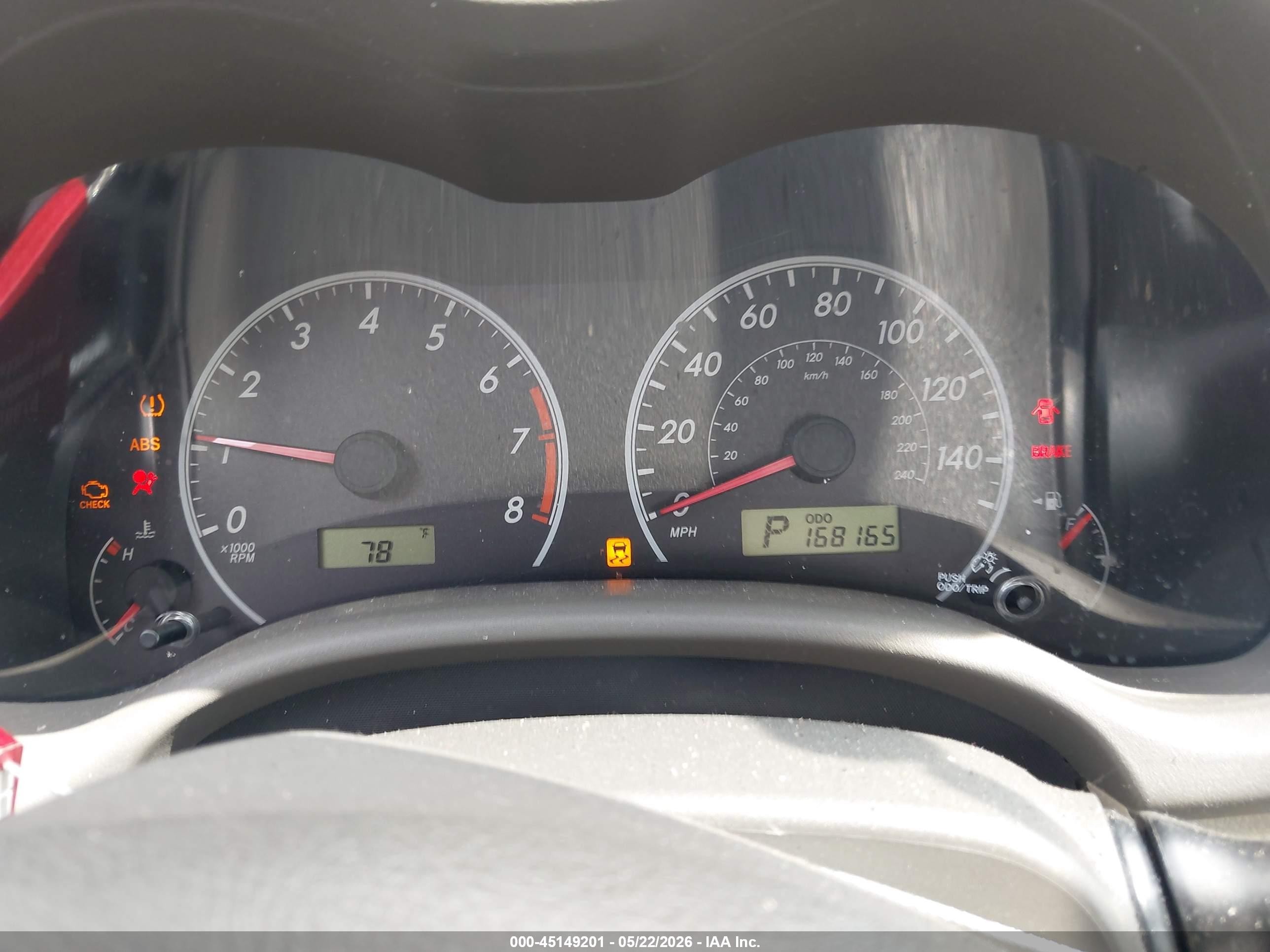 2010 Toyota Corolla Le Gold vin: 1NXBU4EE5AZ285258