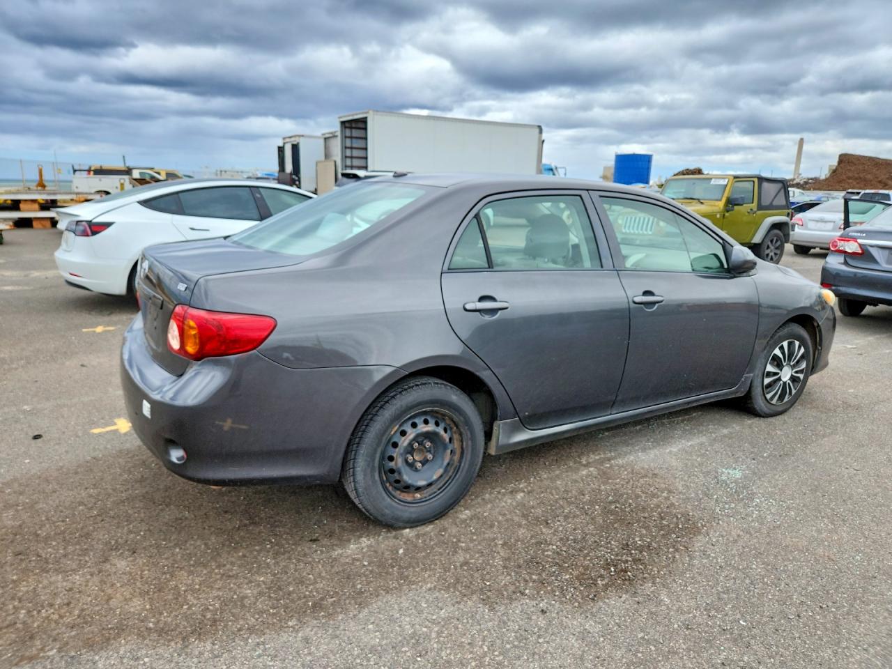 2010 Toyota Corolla Base Black vin: 1NXBU4EE5AZ288449