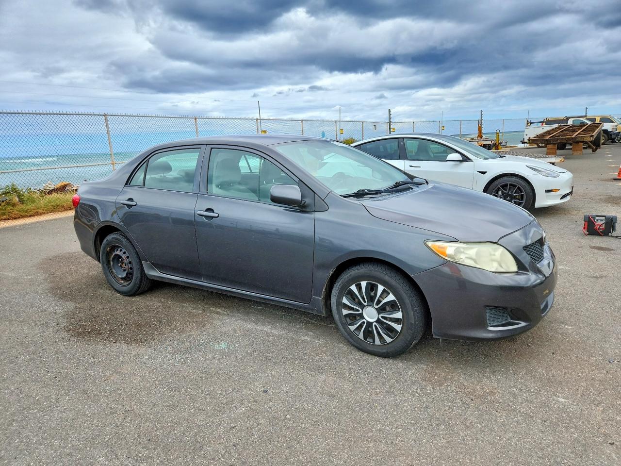 2010 Toyota Corolla Base Black vin: 1NXBU4EE5AZ288449