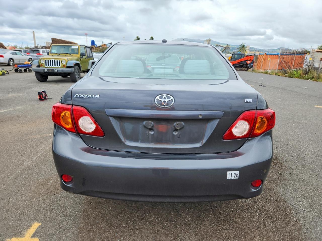 2010 Toyota Corolla Base Black vin: 1NXBU4EE5AZ288449
