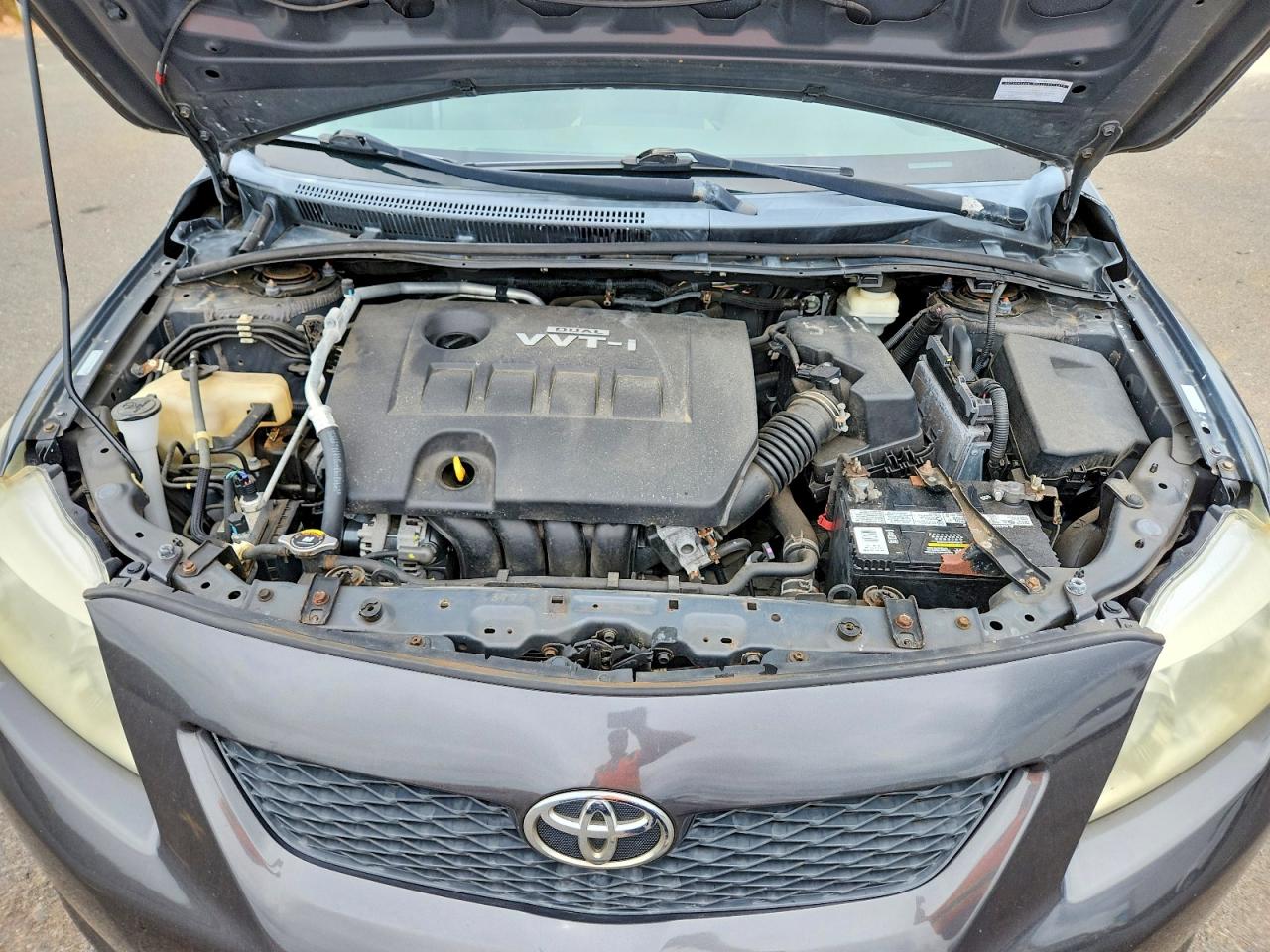 2010 Toyota Corolla Base Black vin: 1NXBU4EE5AZ288449