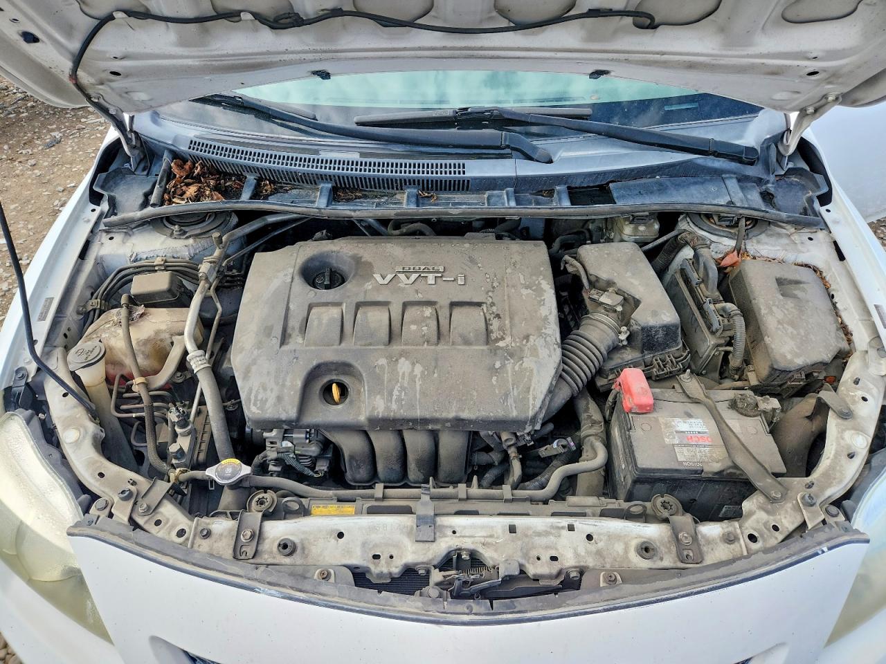 2010 Toyota Corolla Le White vin: 1NXBU4EE5AZ288810