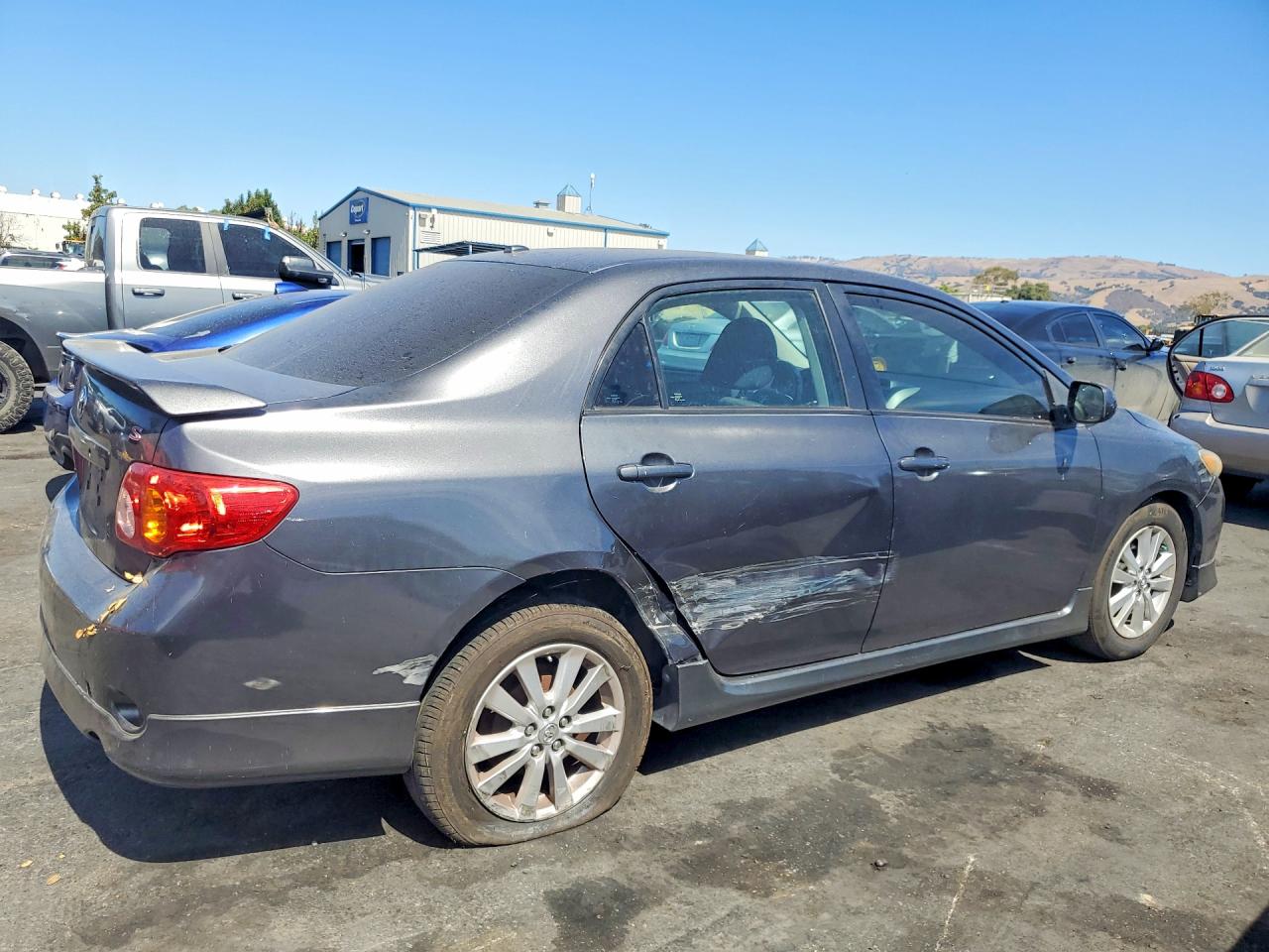 2010 Toyota Corolla S Charcoal vin: 1NXBU4EE5AZ306478