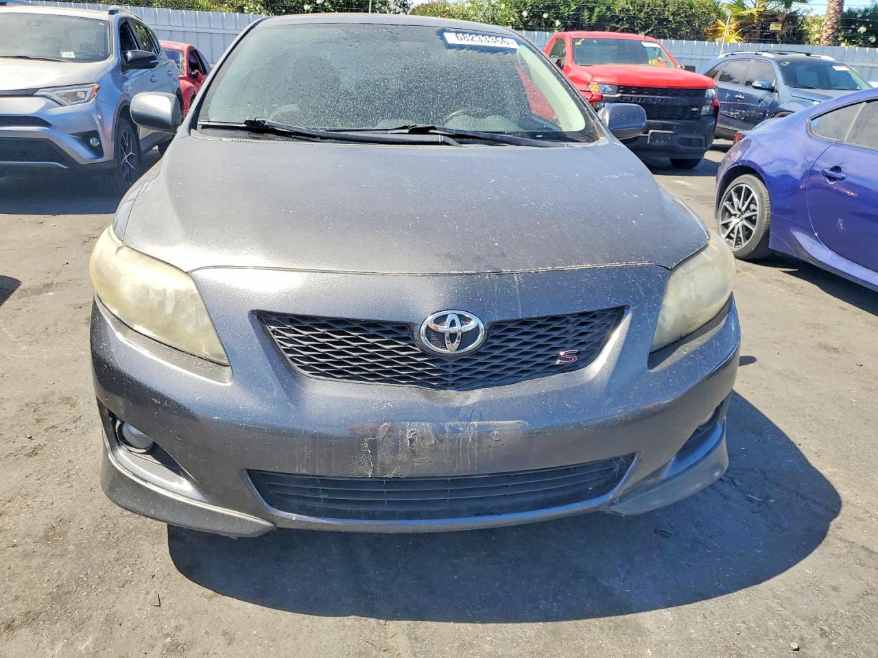 2010 Toyota Corolla S Charcoal vin: 1NXBU4EE5AZ306478