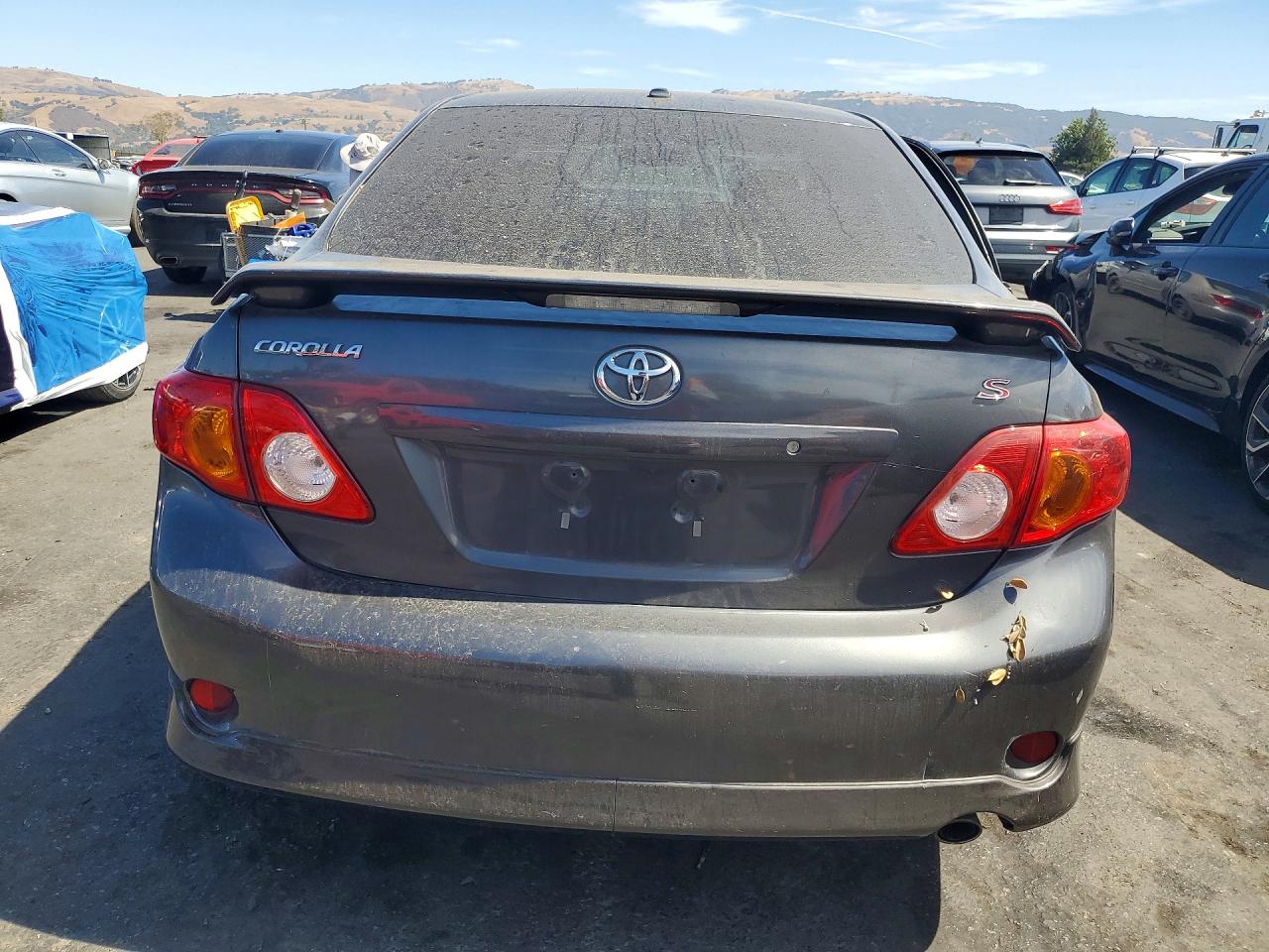2010 Toyota Corolla S Charcoal vin: 1NXBU4EE5AZ306478