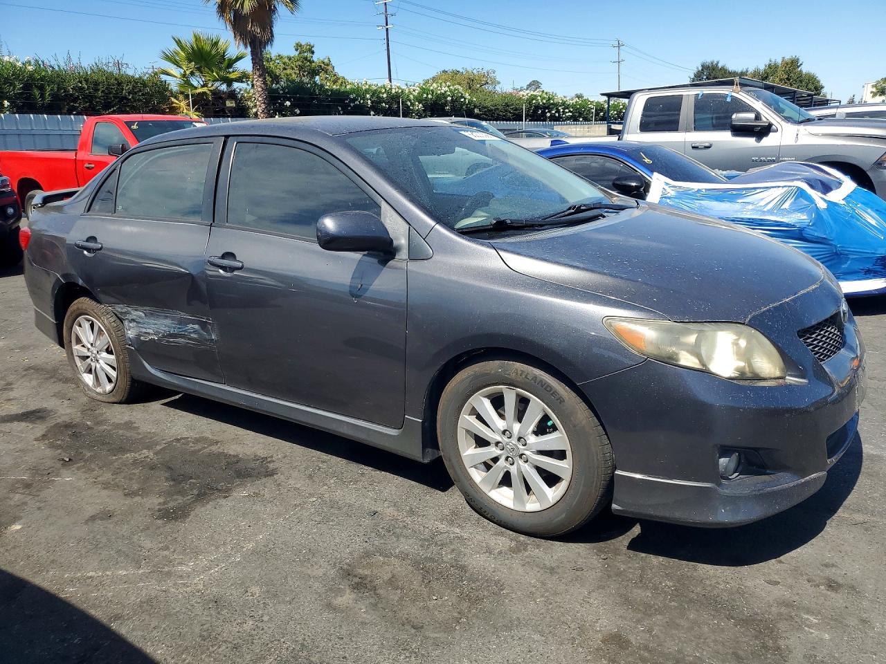 2010 Toyota Corolla S Charcoal vin: 1NXBU4EE5AZ306478