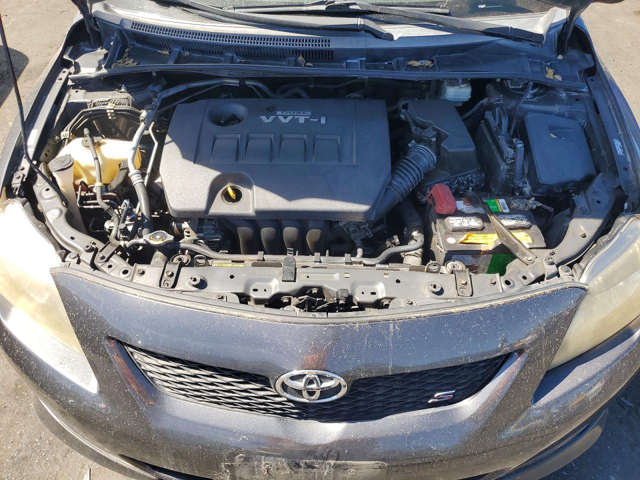 2010 Toyota Corolla S Charcoal vin: 1NXBU4EE5AZ306478
