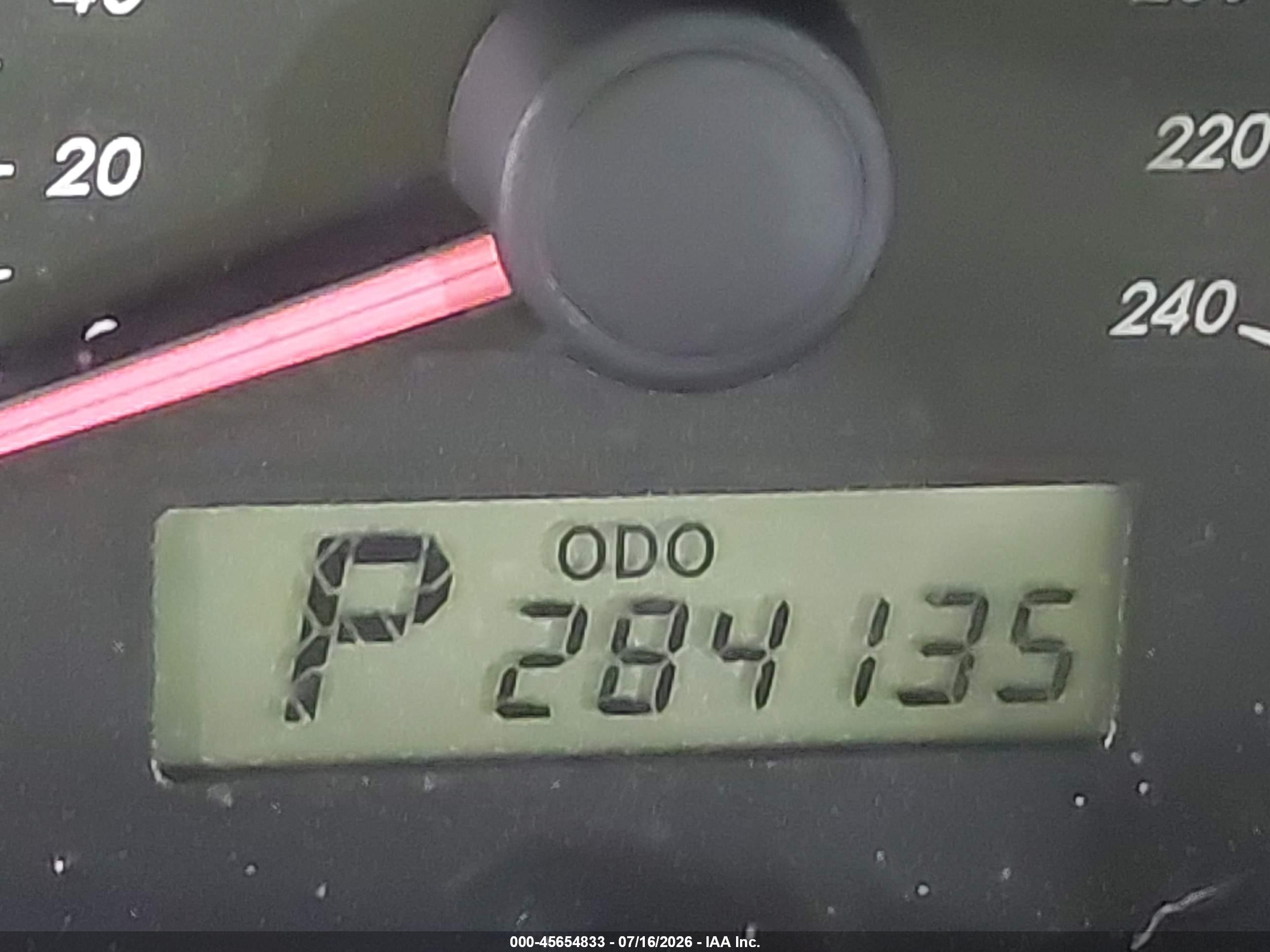 2010 Toyota Corolla Le Красный vin: 1NXBU4EE5AZ308313
