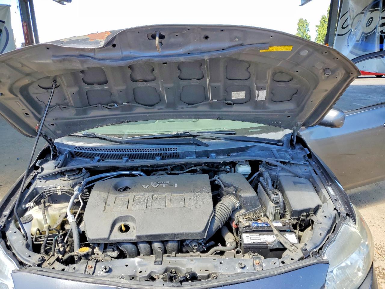 2010 Toyota Corolla Le Gray vin: 1NXBU4EE5AZ316587