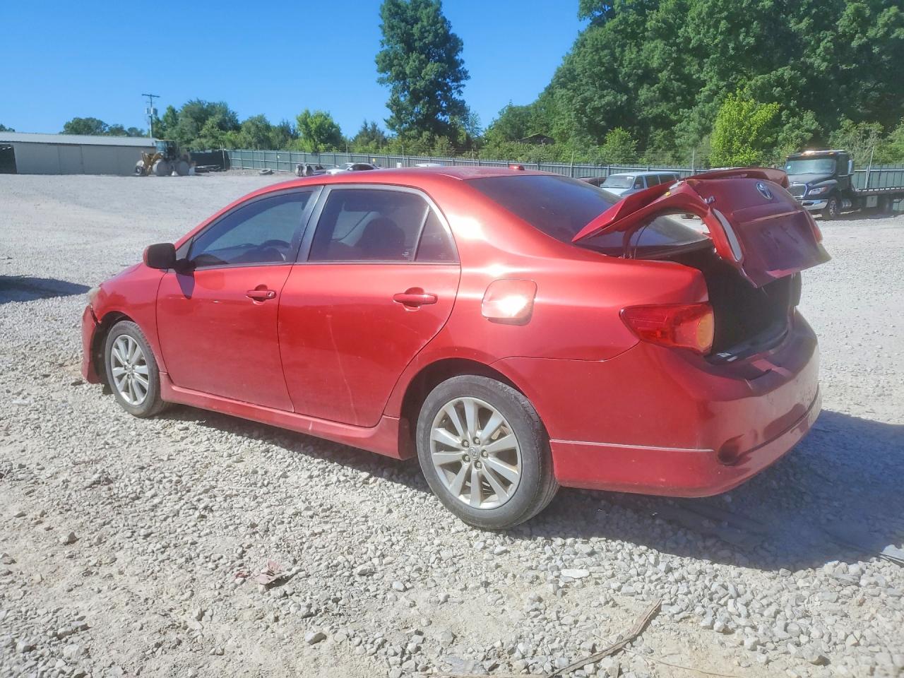 2010 Toyota Corolla S Maroon vin: 1NXBU4EE5AZ335012