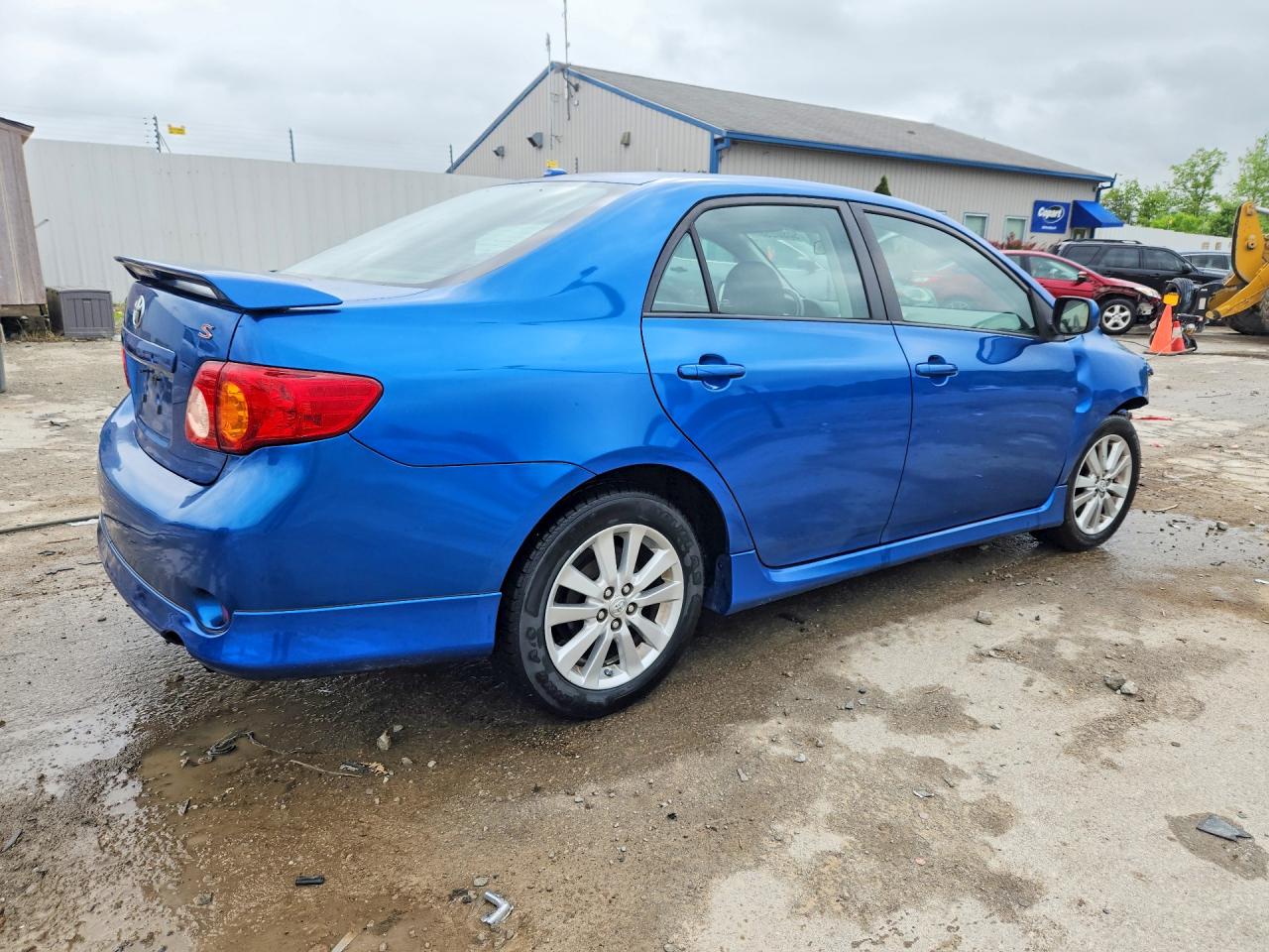 2010 Toyota Corolla S Blue vin: 1NXBU4EE5AZ341618