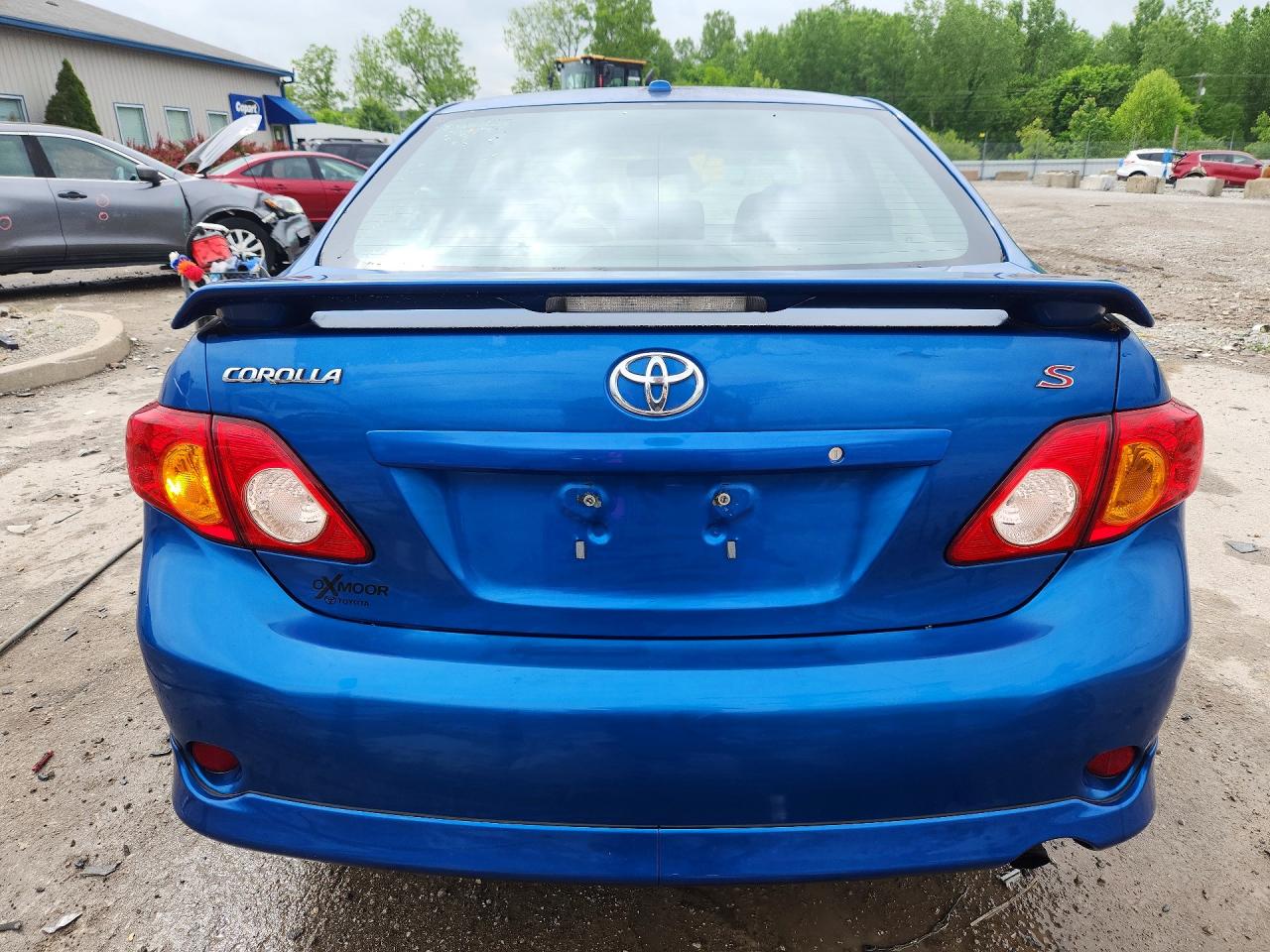 2010 Toyota Corolla S Blue vin: 1NXBU4EE5AZ341618
