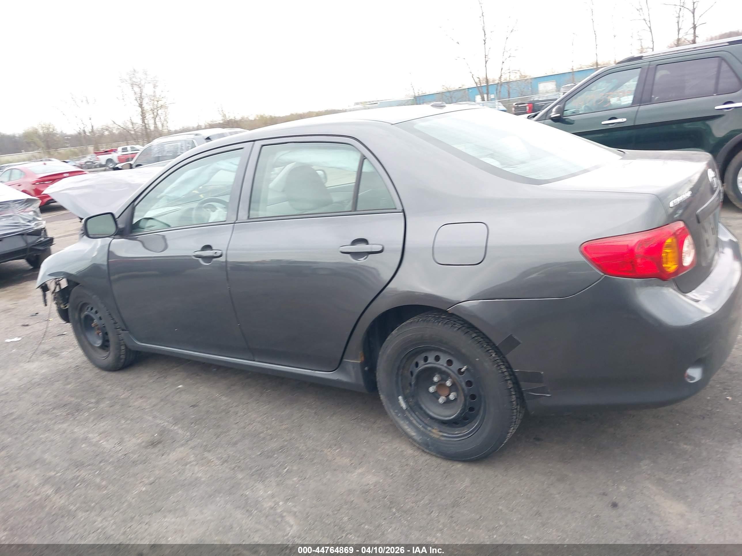 2010 Toyota Corolla Le Серый vin: 1NXBU4EE5AZ346642