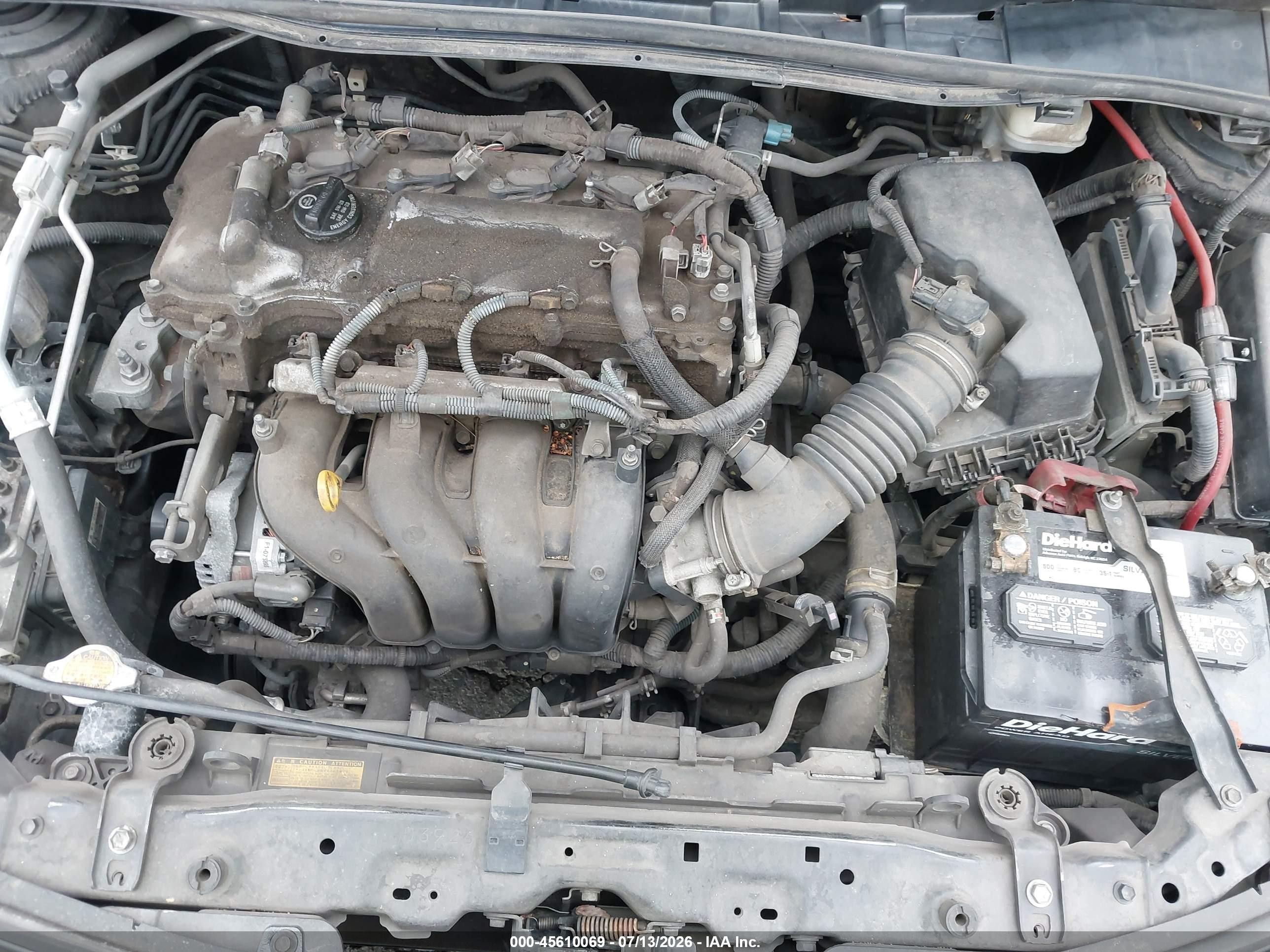 2010 Toyota Corolla Le Черный vin: 1NXBU4EE5AZ354210