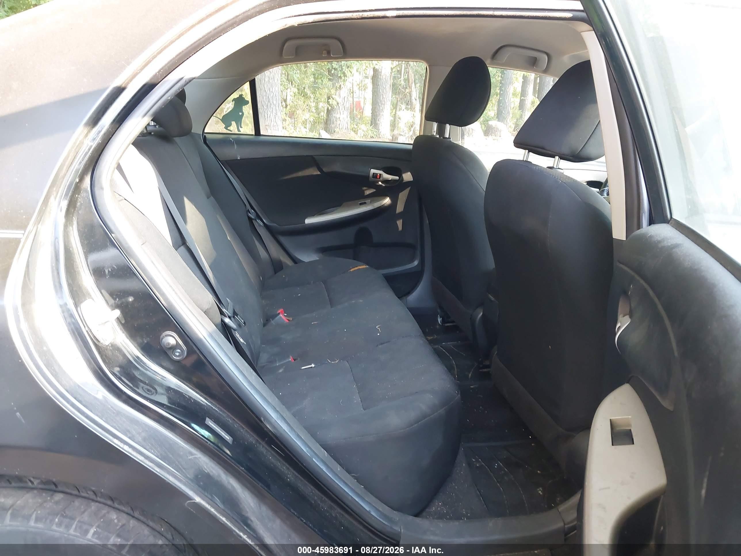 2010 Toyota Corolla S Черный vin: 1NXBU4EE5AZ354689