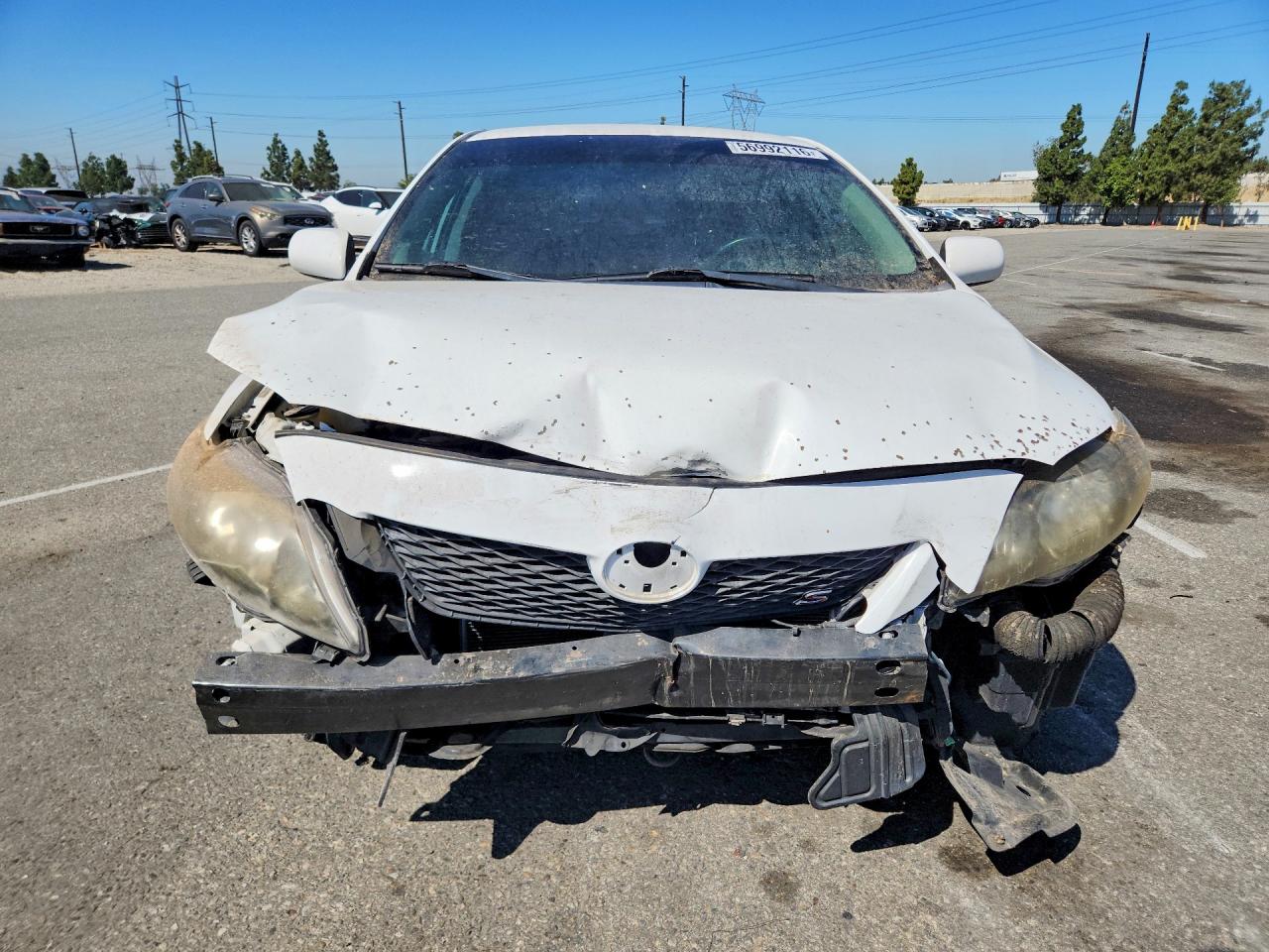 2010 Toyota Corolla S White vin: 1NXBU4EE5AZ355583