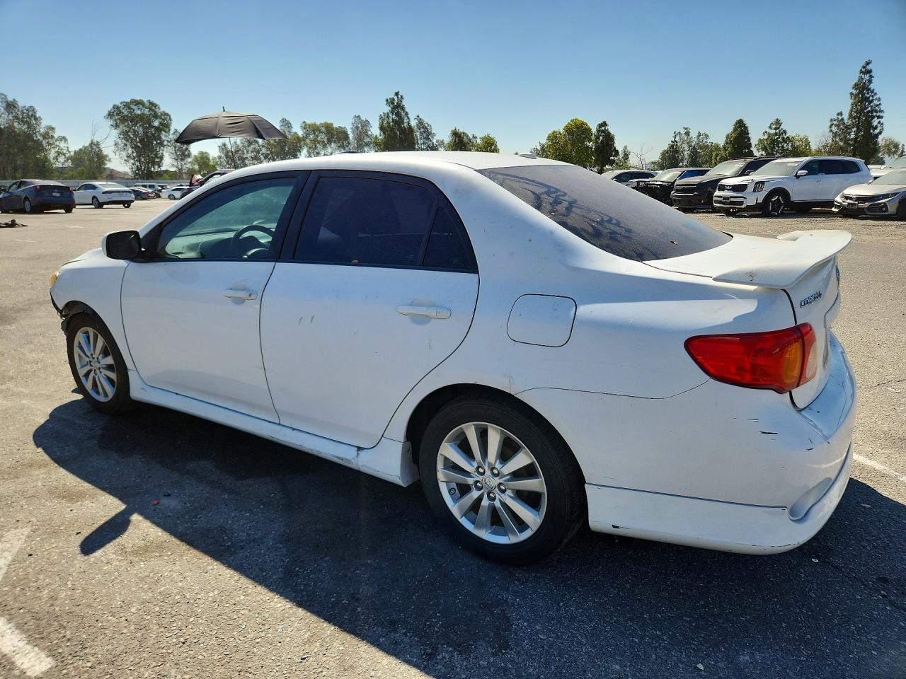 2010 Toyota Corolla S White vin: 1NXBU4EE5AZ355583