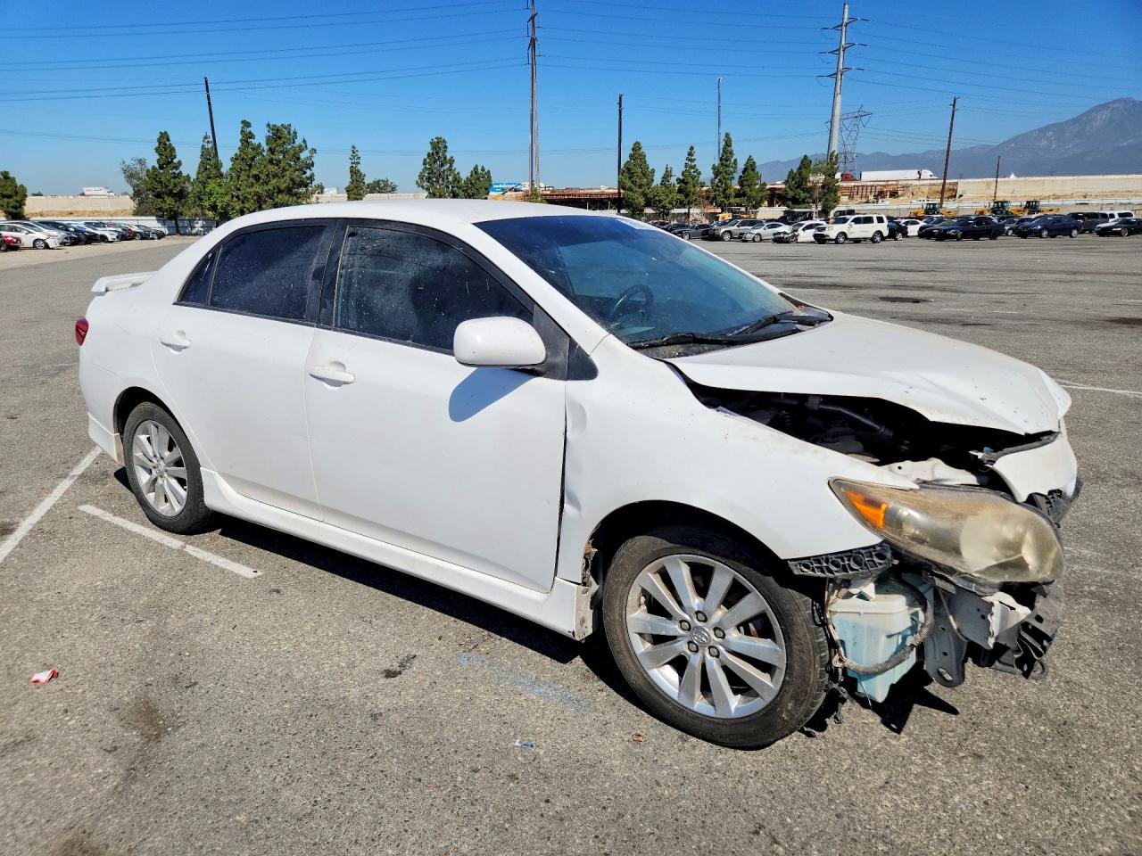 2010 Toyota Corolla S White vin: 1NXBU4EE5AZ355583