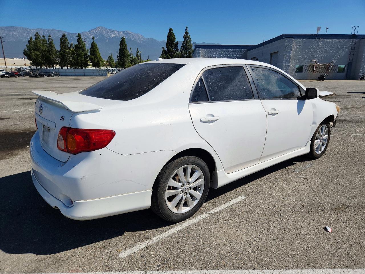 2010 Toyota Corolla S White vin: 1NXBU4EE5AZ355583