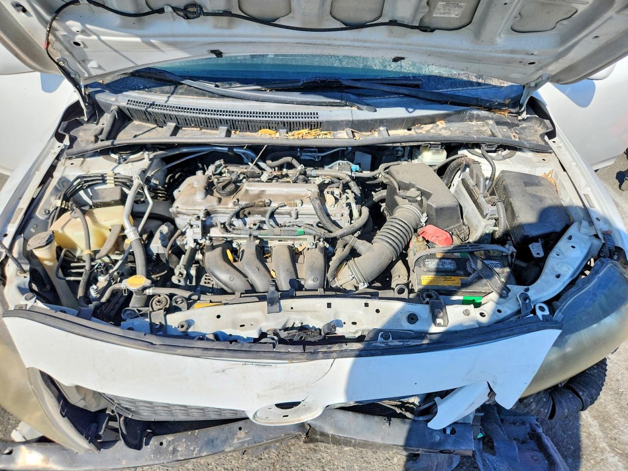 2010 Toyota Corolla S White vin: 1NXBU4EE5AZ355583