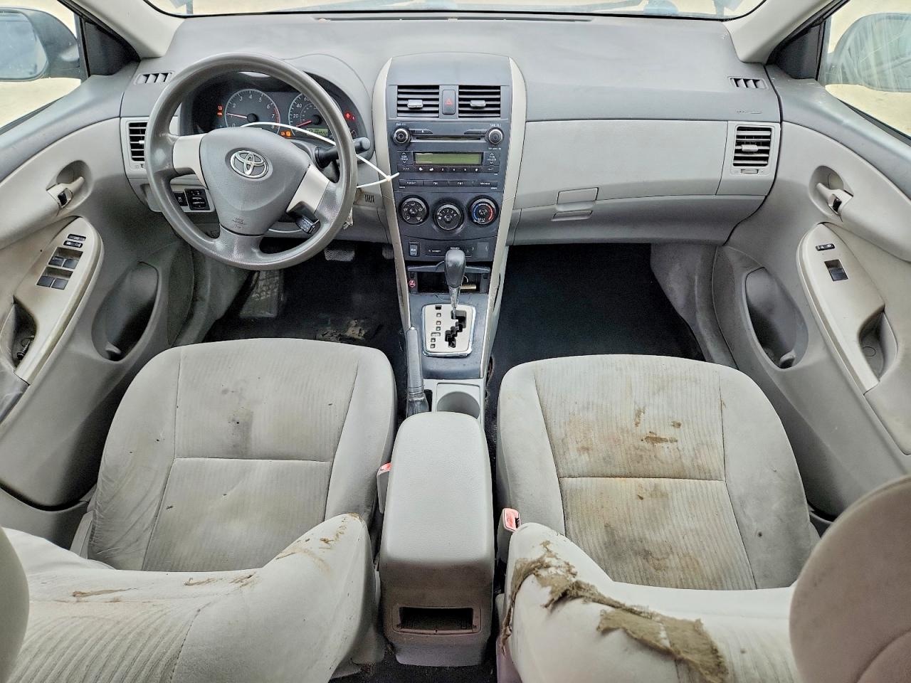 2010 Toyota Corolla Le Угольный vin: 1NXBU4EE6AZ207751