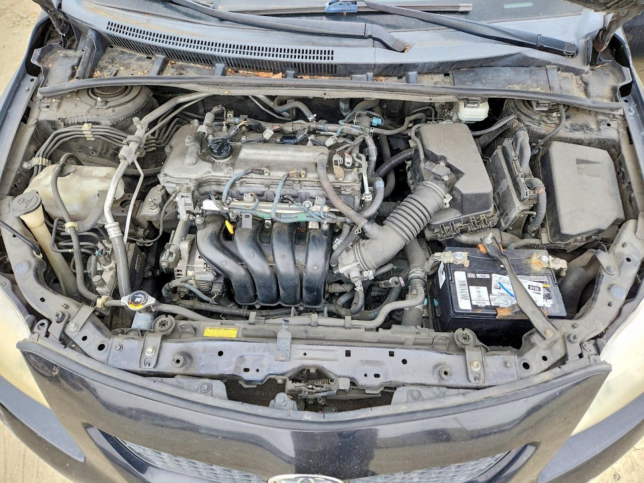 2010 Toyota Corolla Le Угольный vin: 1NXBU4EE6AZ207751