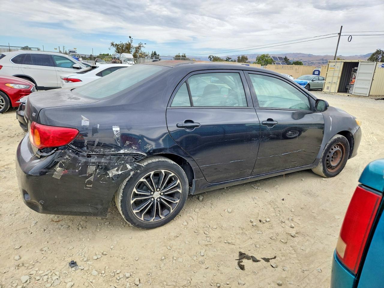 2010 Toyota Corolla Le Угольный vin: 1NXBU4EE6AZ207751