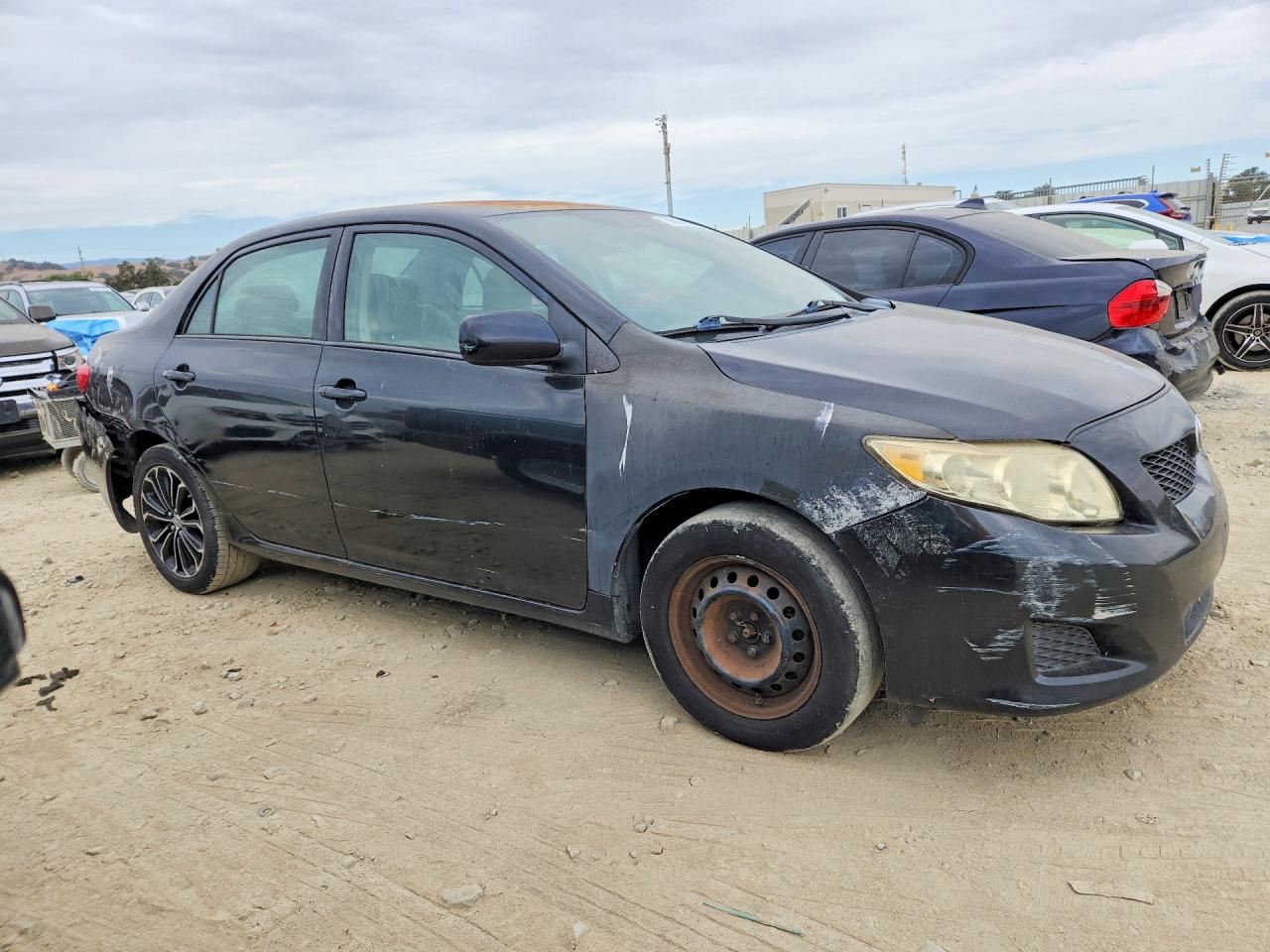 2010 Toyota Corolla Le Угольный vin: 1NXBU4EE6AZ207751