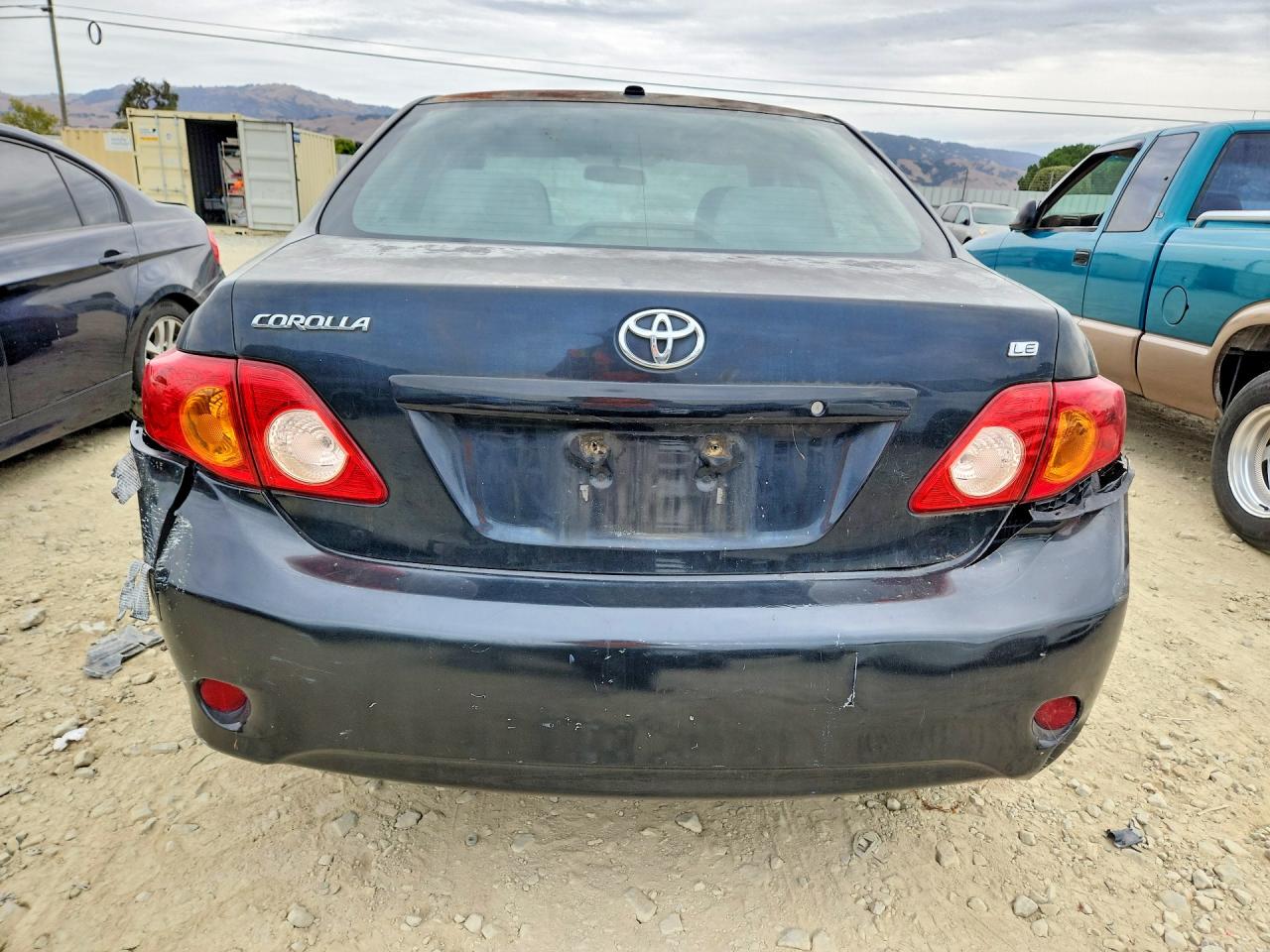 2010 Toyota Corolla Le Угольный vin: 1NXBU4EE6AZ207751