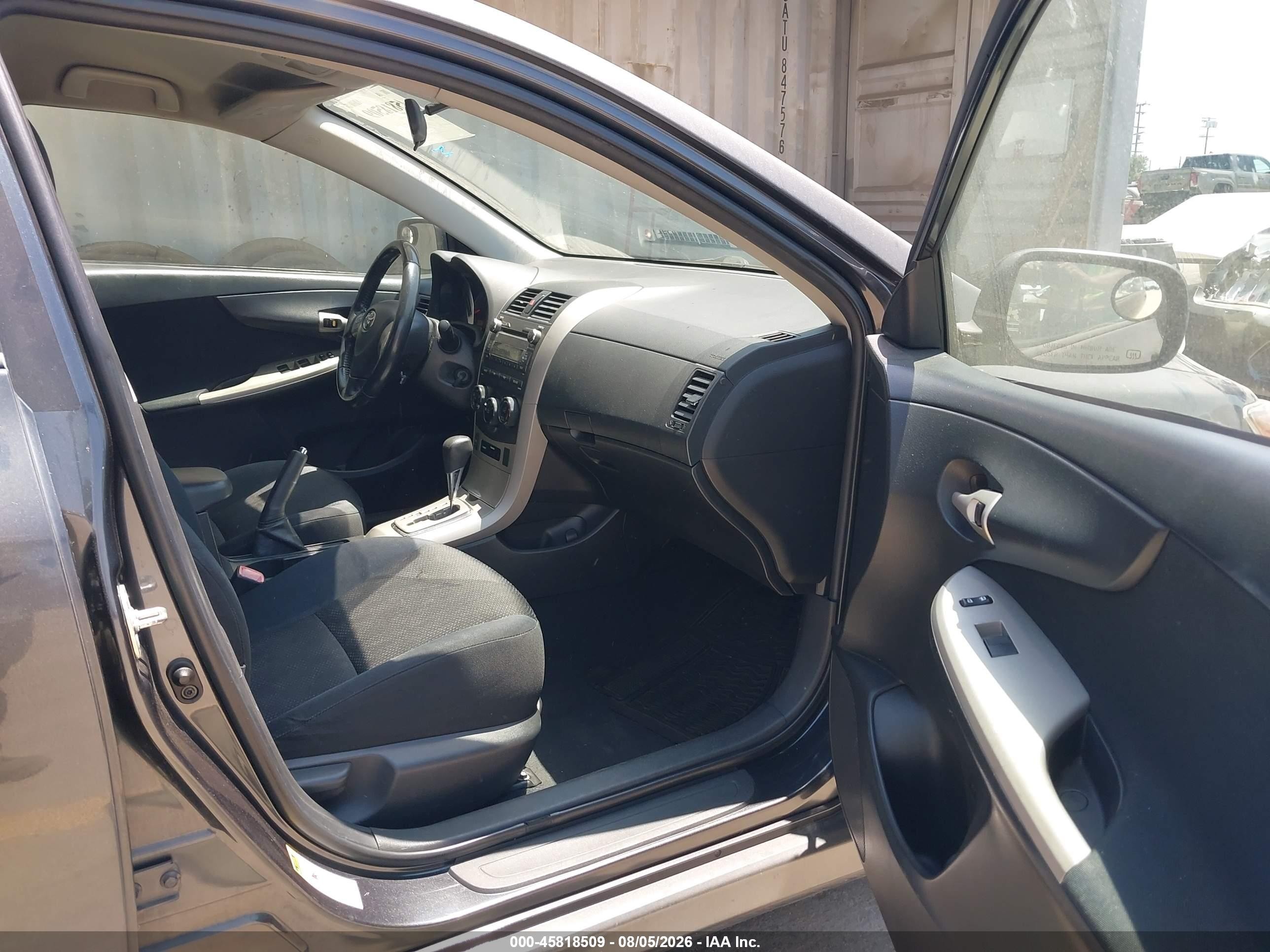 2010 Toyota Corolla S Gray vin: 1NXBU4EE6AZ211315