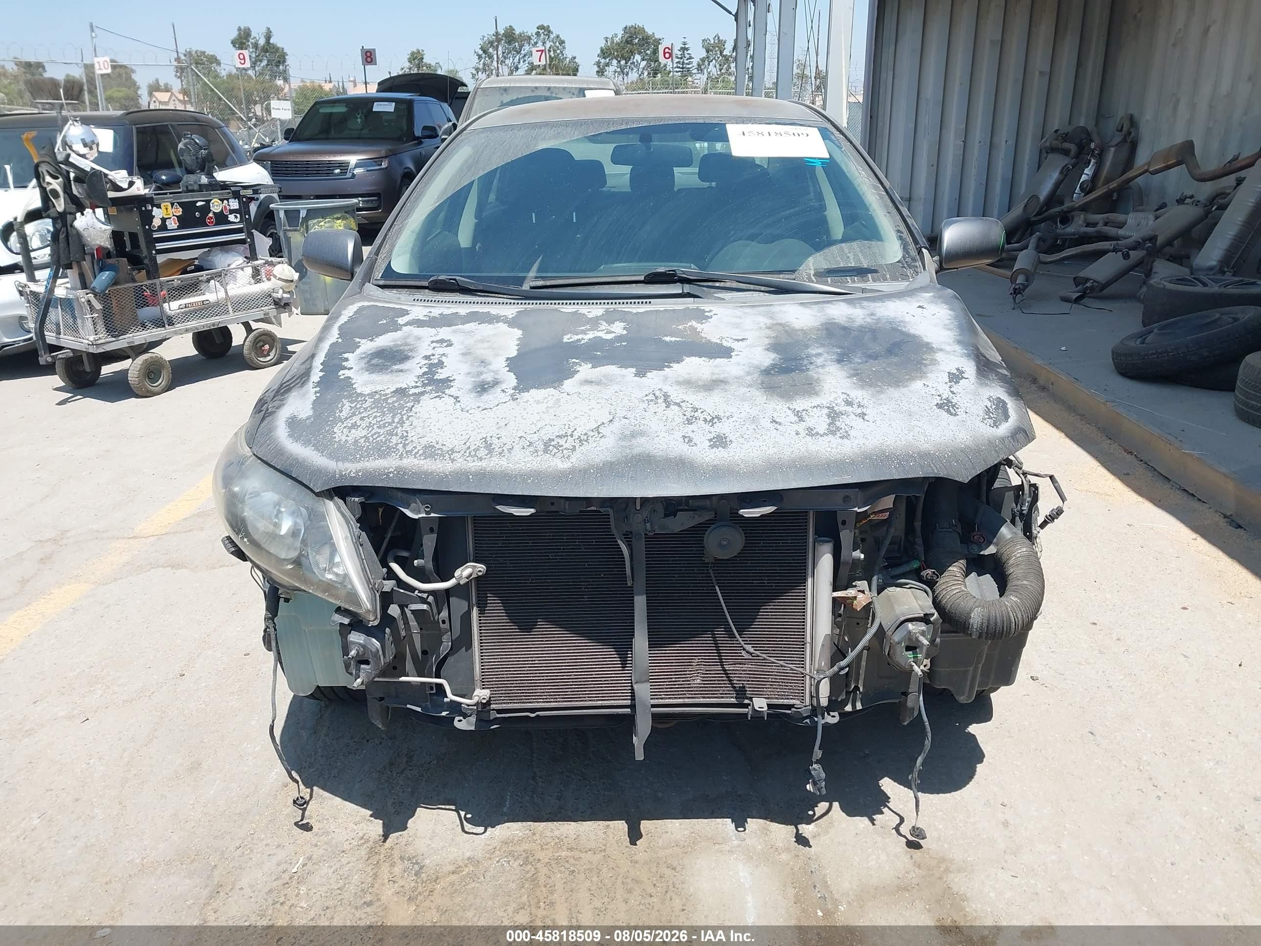2010 Toyota Corolla S Gray vin: 1NXBU4EE6AZ211315