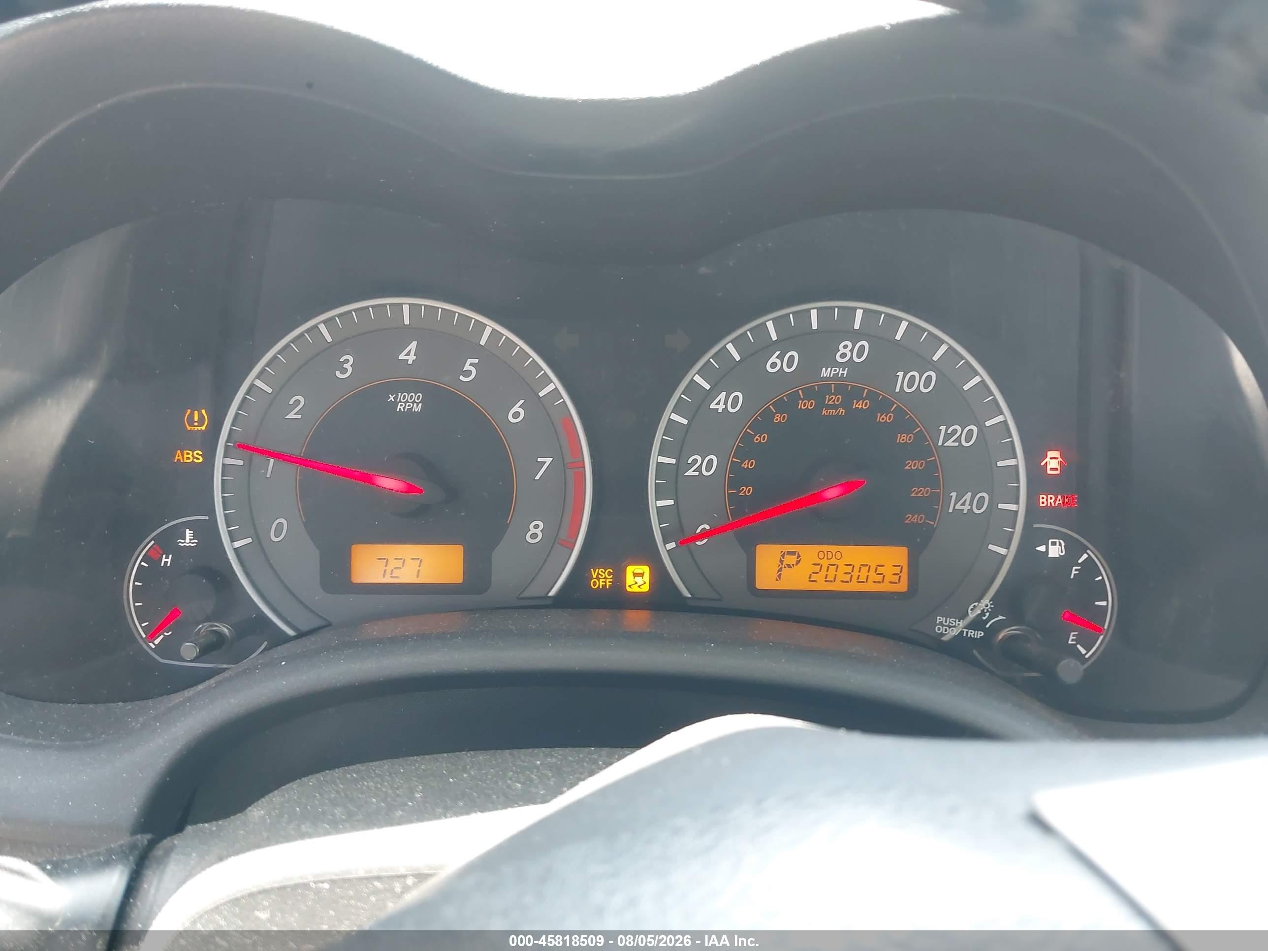2010 Toyota Corolla S Gray vin: 1NXBU4EE6AZ211315