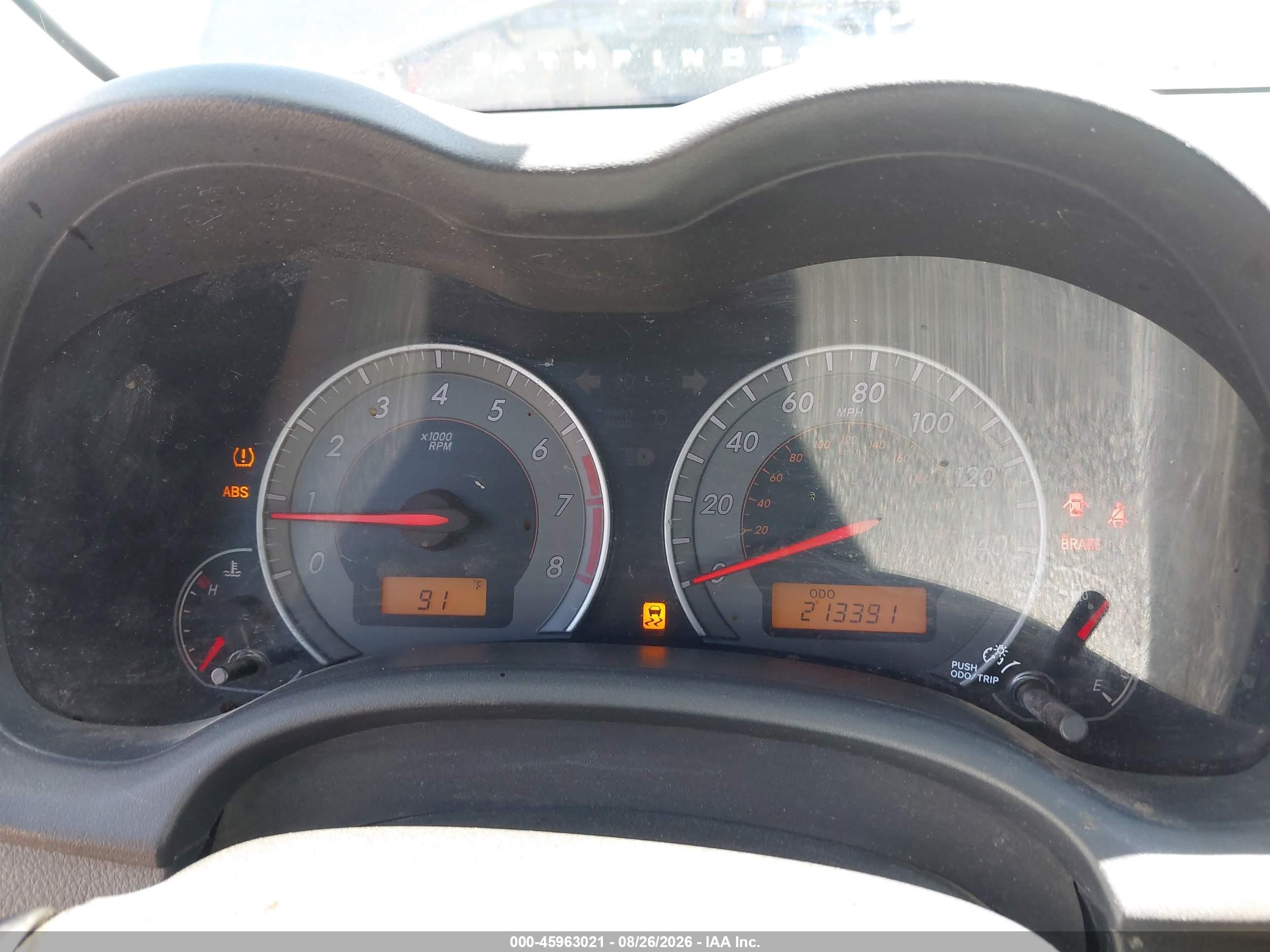 2010 Toyota Corolla S Серый vin: 1NXBU4EE6AZ248218
